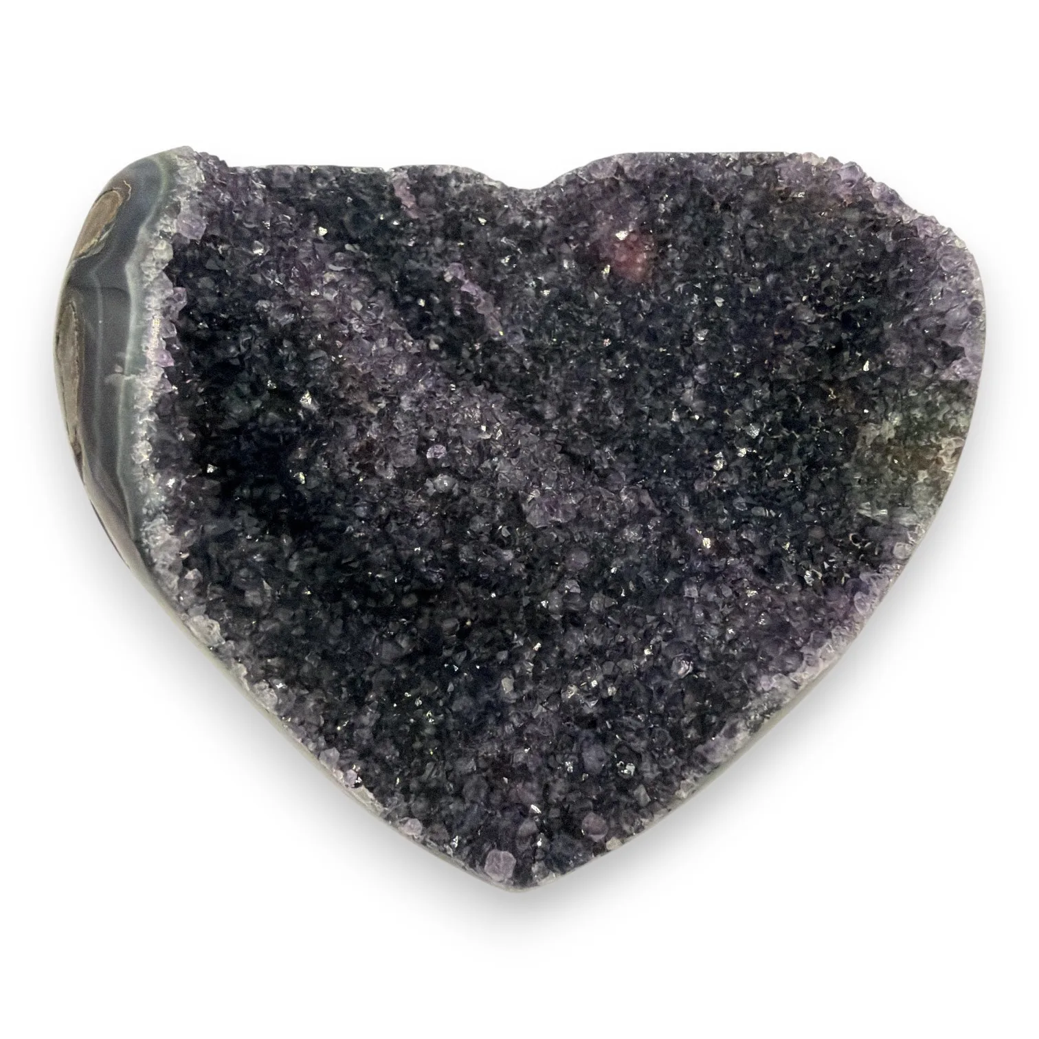 Amethist hart uit Uruguay - 480 gram - Image 2
