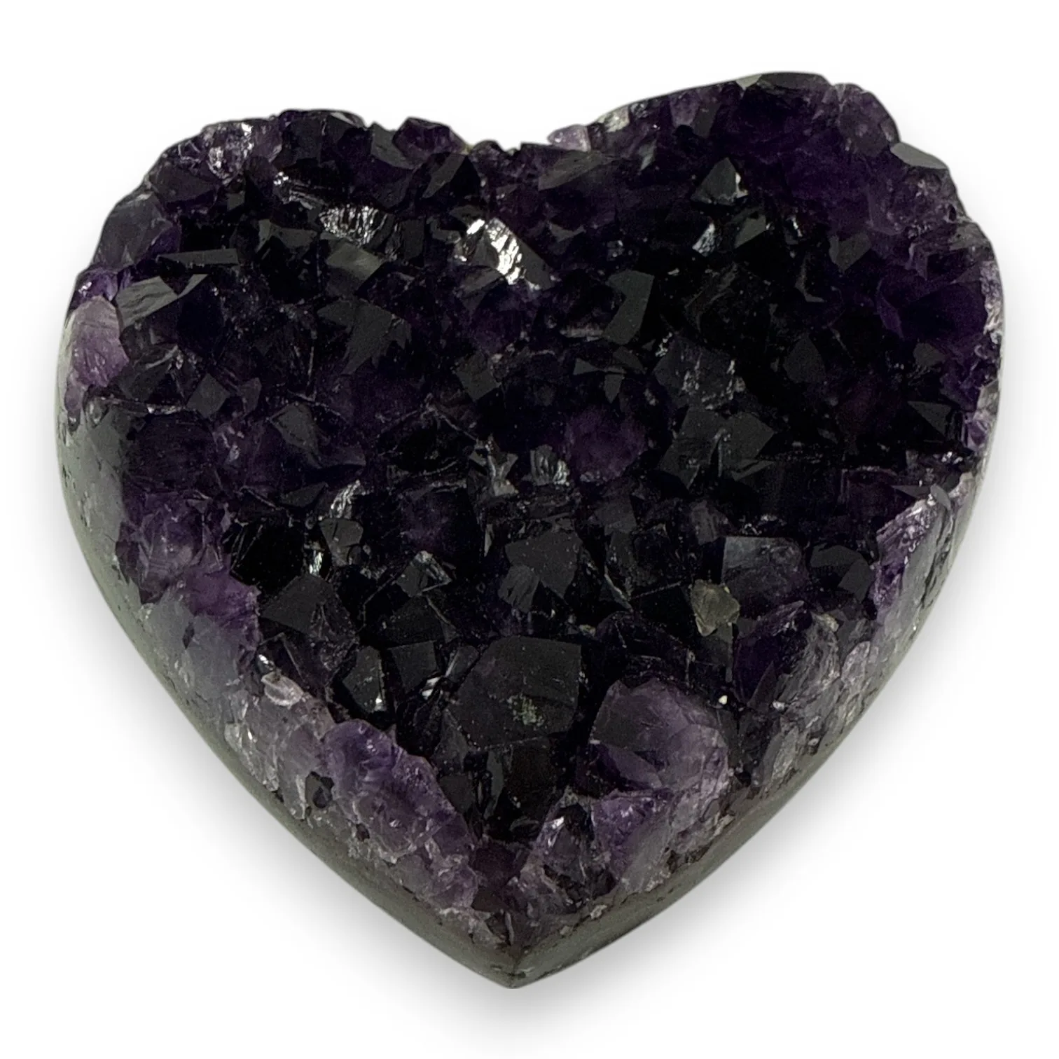 Amethist hart uit Uruguay - 238 gram - Afbeelding 2