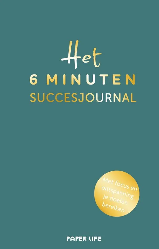 Het 6 minuten succesjournal - Dominik Spenst