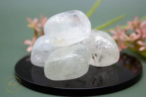 White Calcite Pocket Stone, 30–40 g