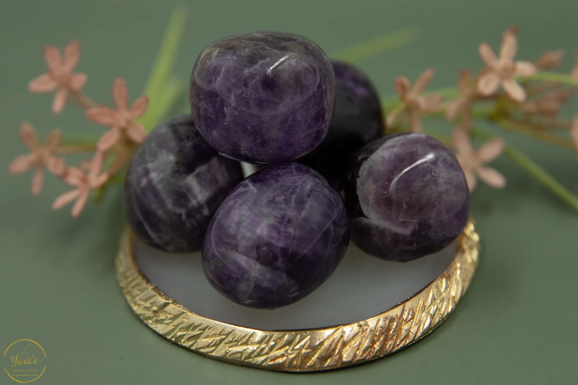 Amethist zaksteen A+ 30-40 gram