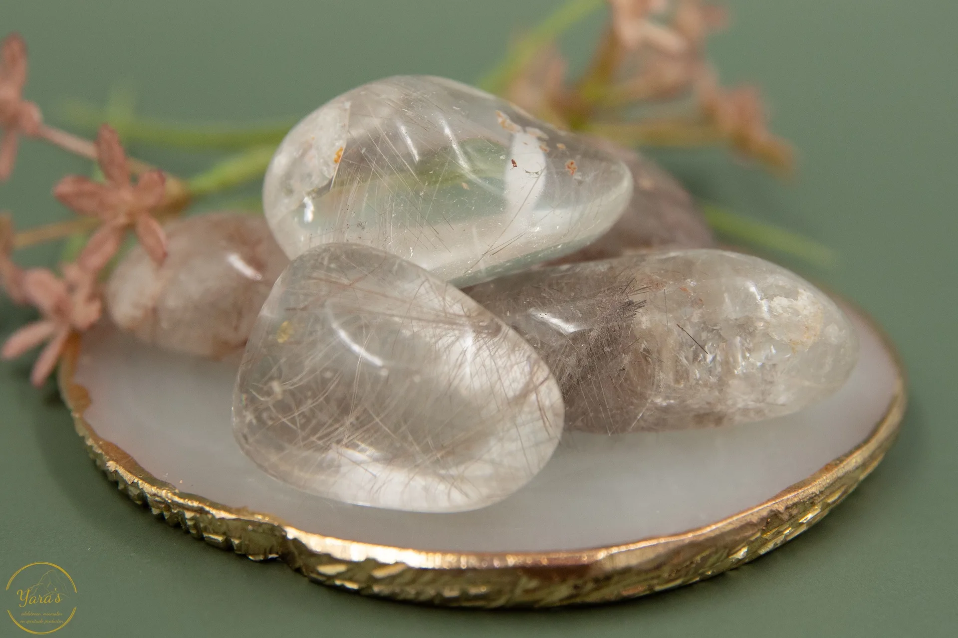 Rutielkwarts zaksteen 15-30g