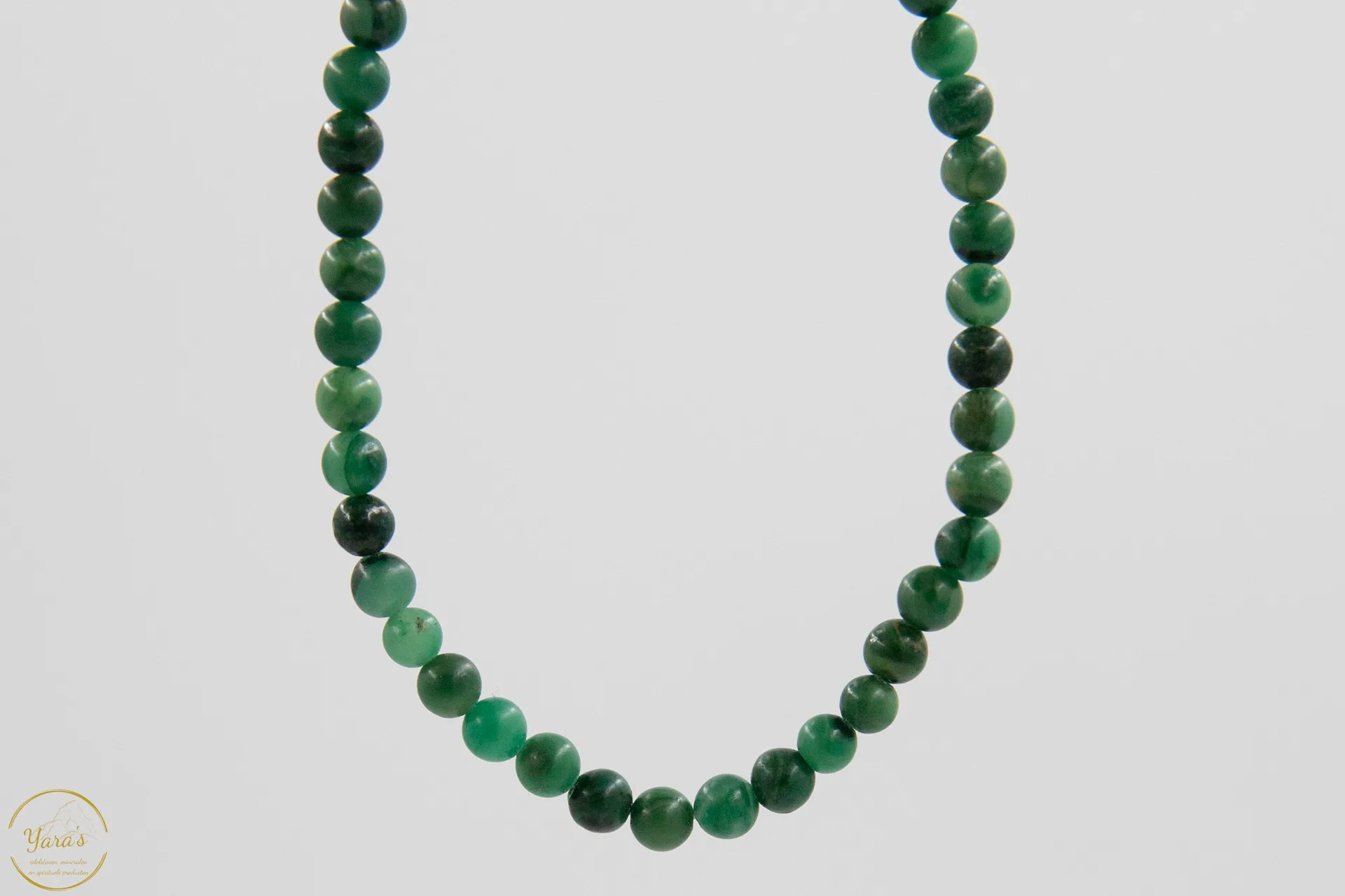 Afrikaanse Jade Armband 4mm - Afbeelding 2