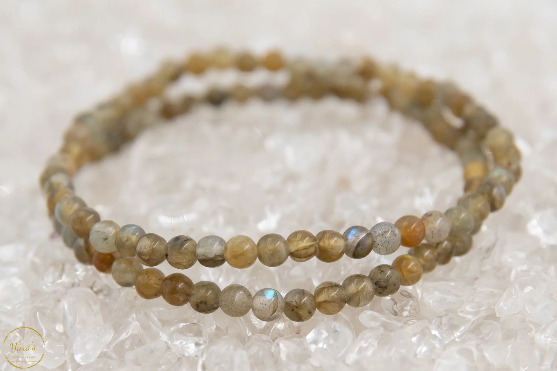 Labradoriet Armband 4 mm