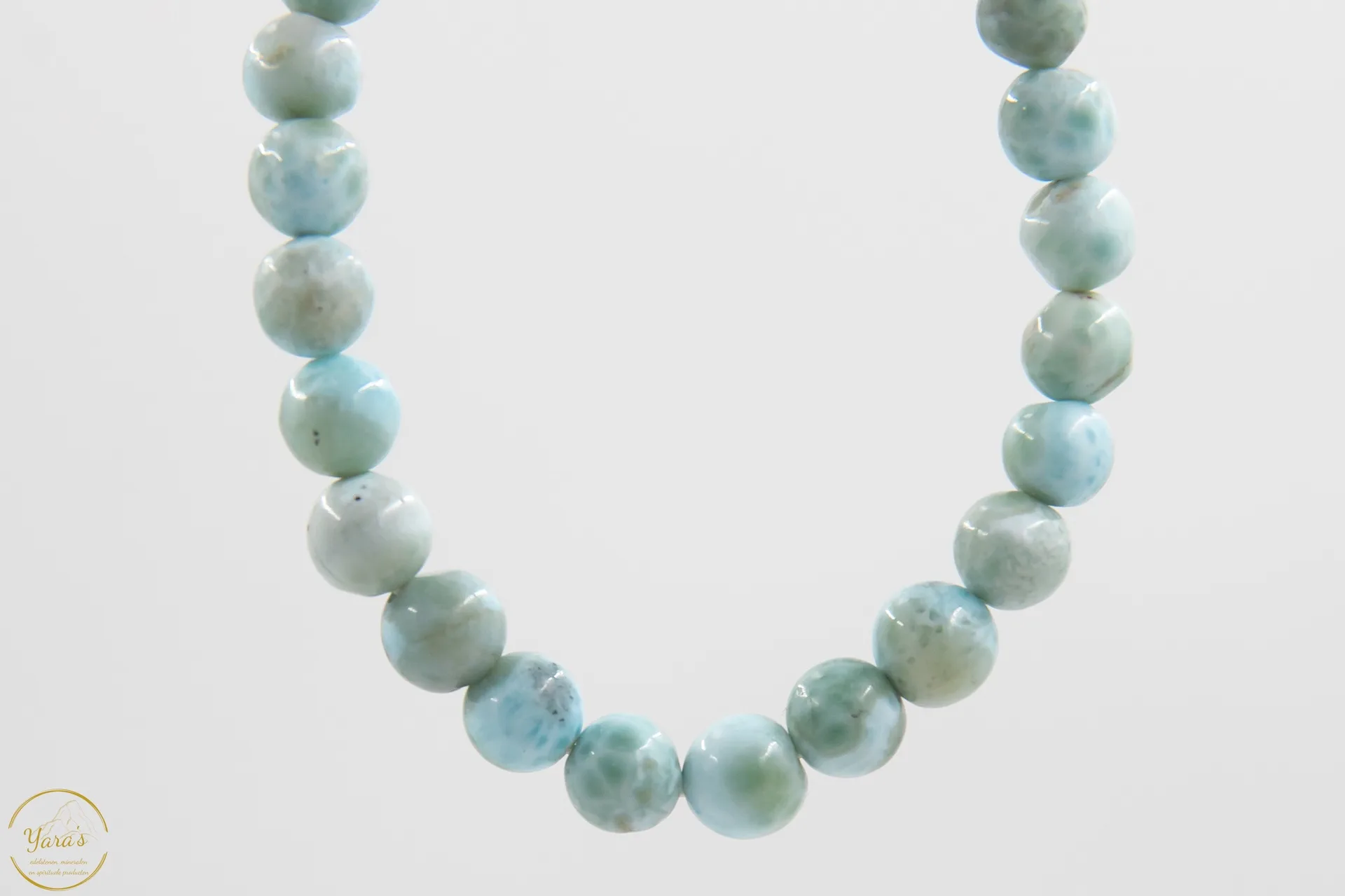 Larimar kogelarmband A+ kwaliteit - Afbeelding 2