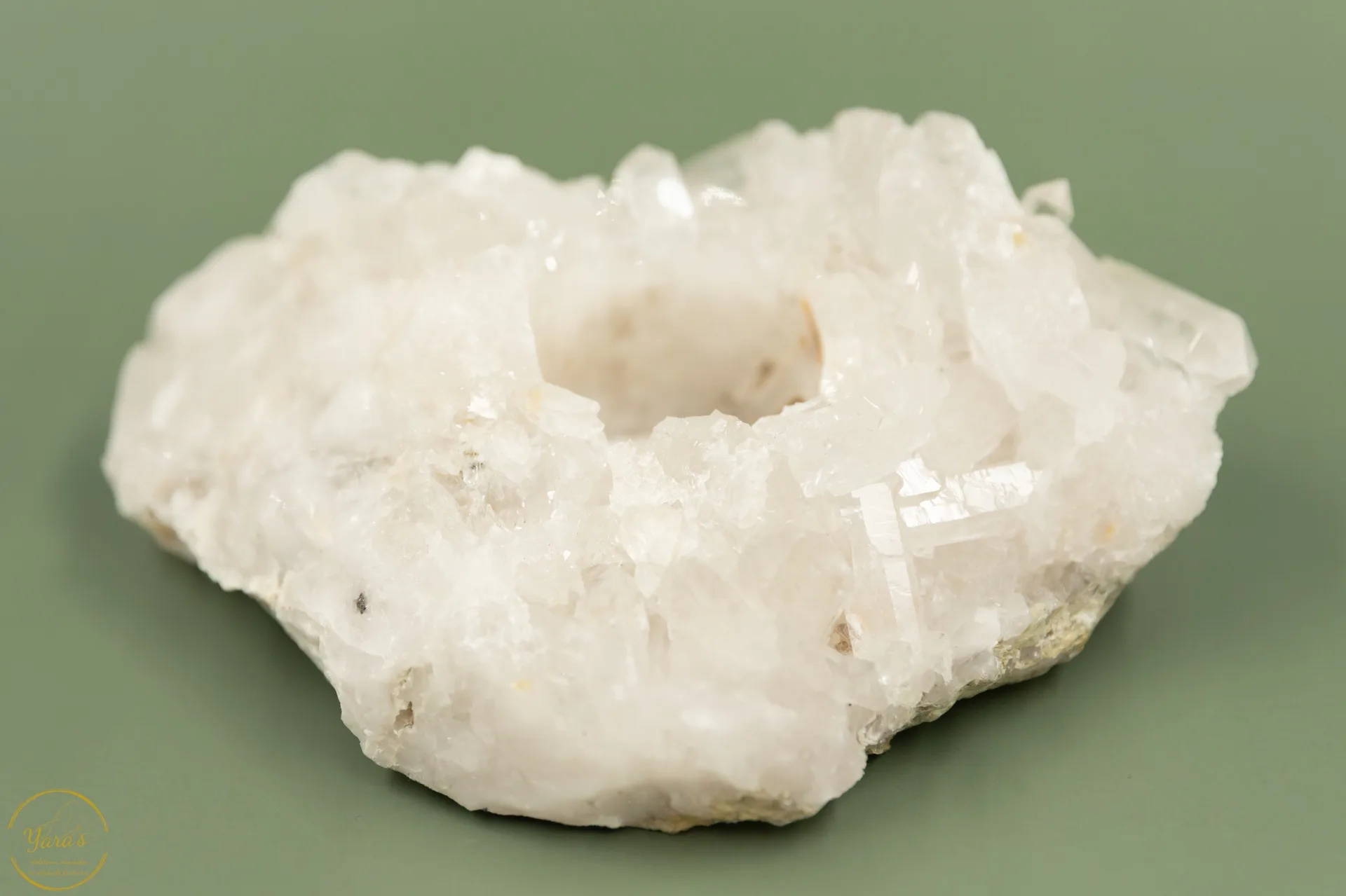 Theelichthouder Bergkristal A+ kwaliteit - 1.06 kg - Image 2