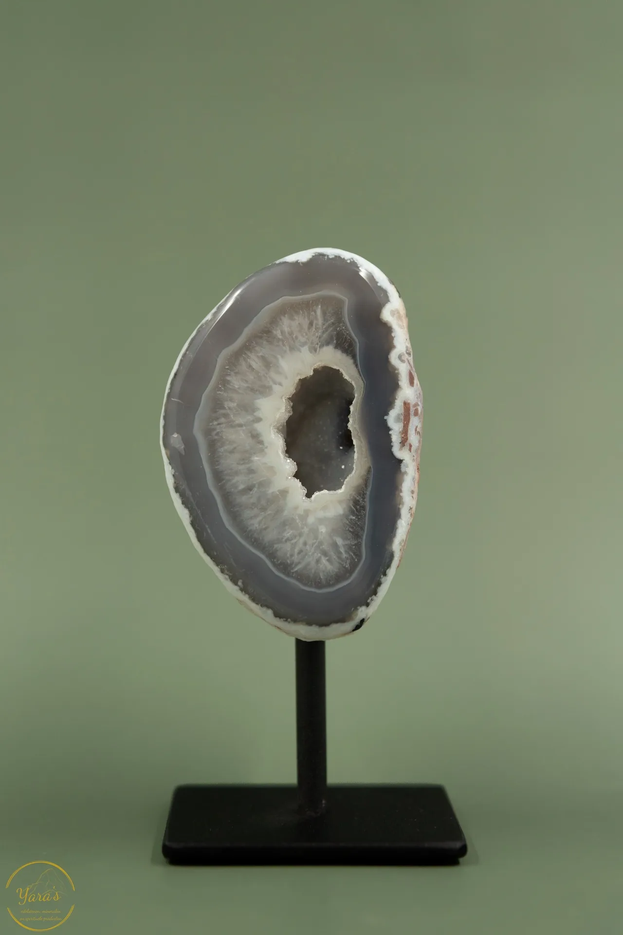 Agaat op standaard - 336 gram