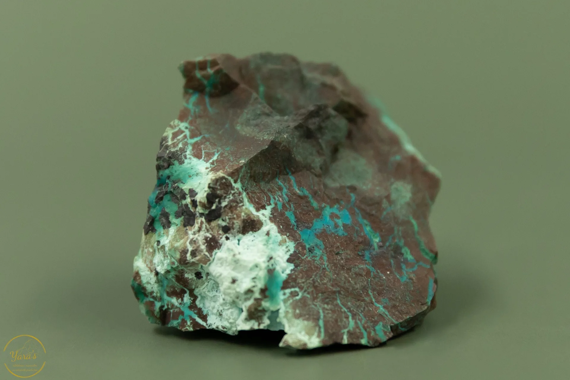 Chrysocolla ruw - Congo-88022 - Afbeelding 2
