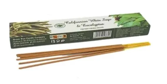 Californian White Sage & Eucalyptus Wierooksticks