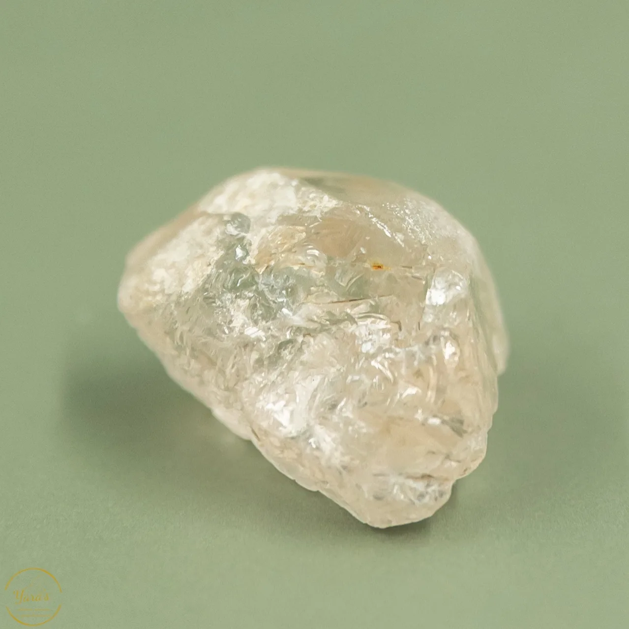 Gele/goud Topaas ruw - 10.2 gram.