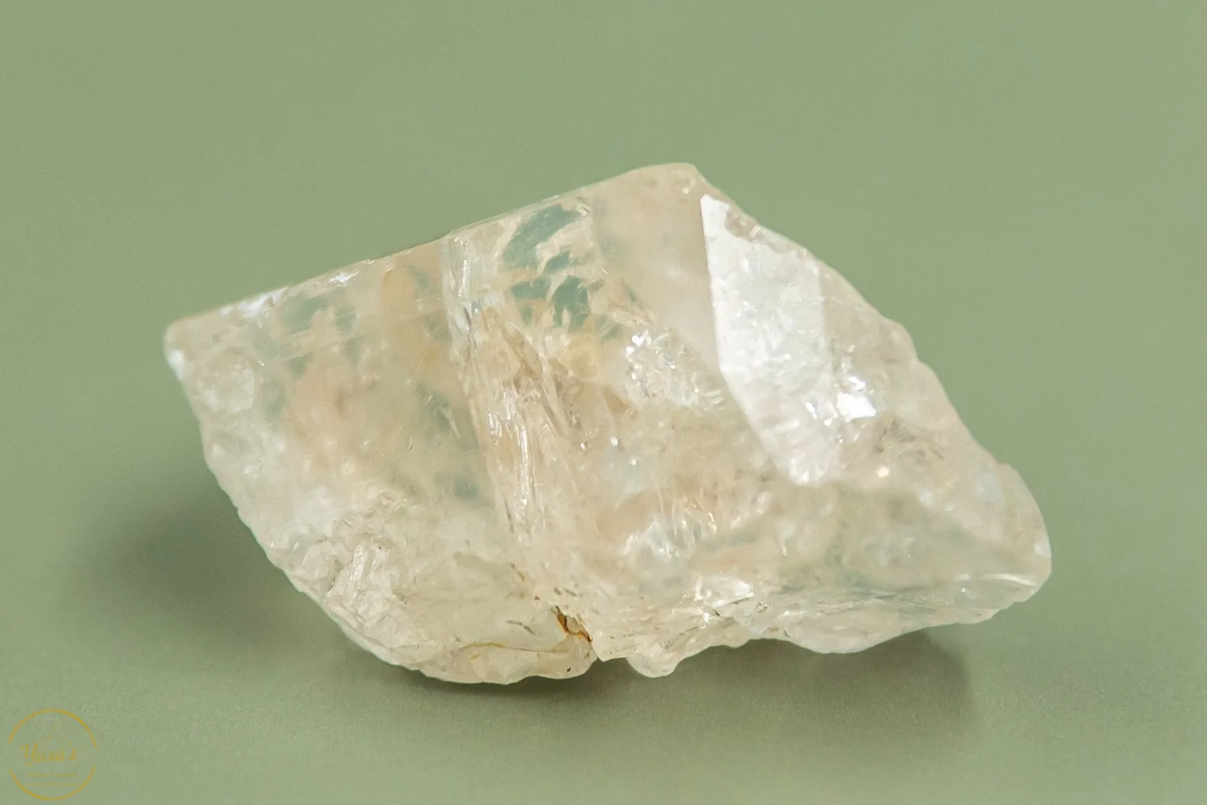 Gele/goud Topaas ruw 17.8 gram