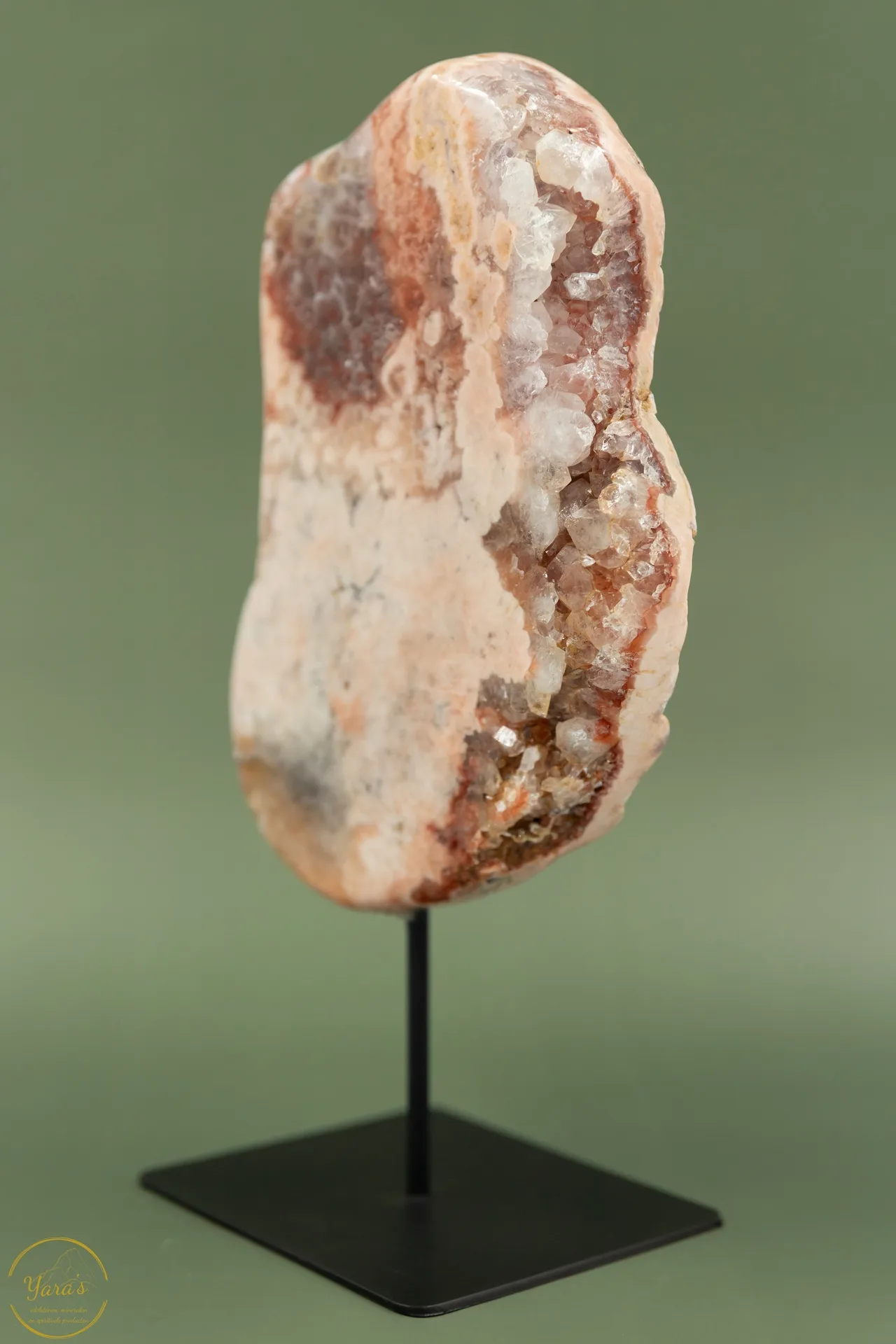 Roze Amethist op standaard - 2.45kg - Afbeelding 2