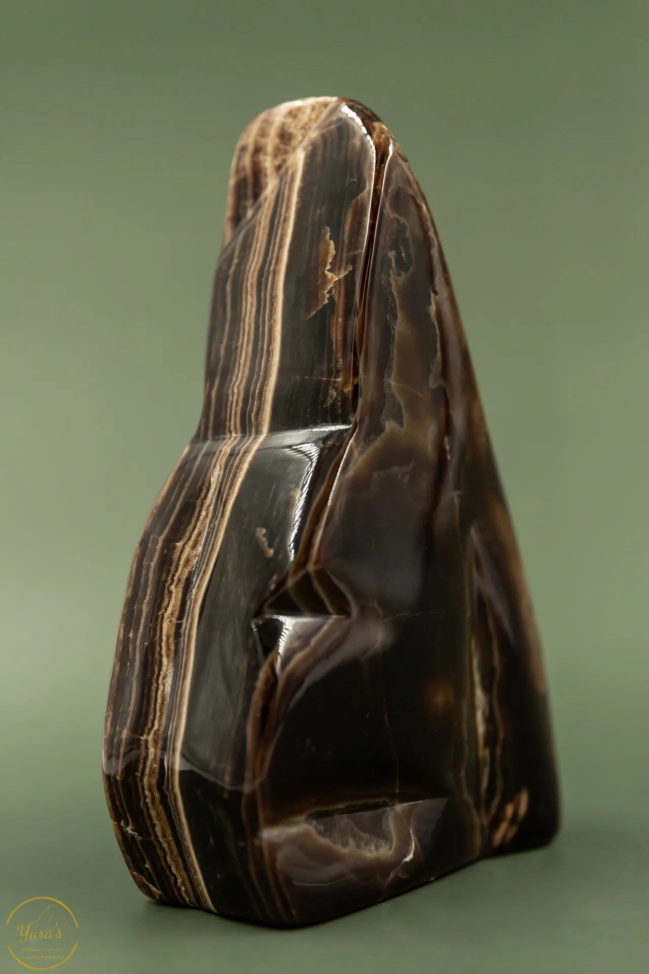 Chocolade bruine Aragoniet A+ kwaliteit Freevorm - 1.30 kg - Image 3