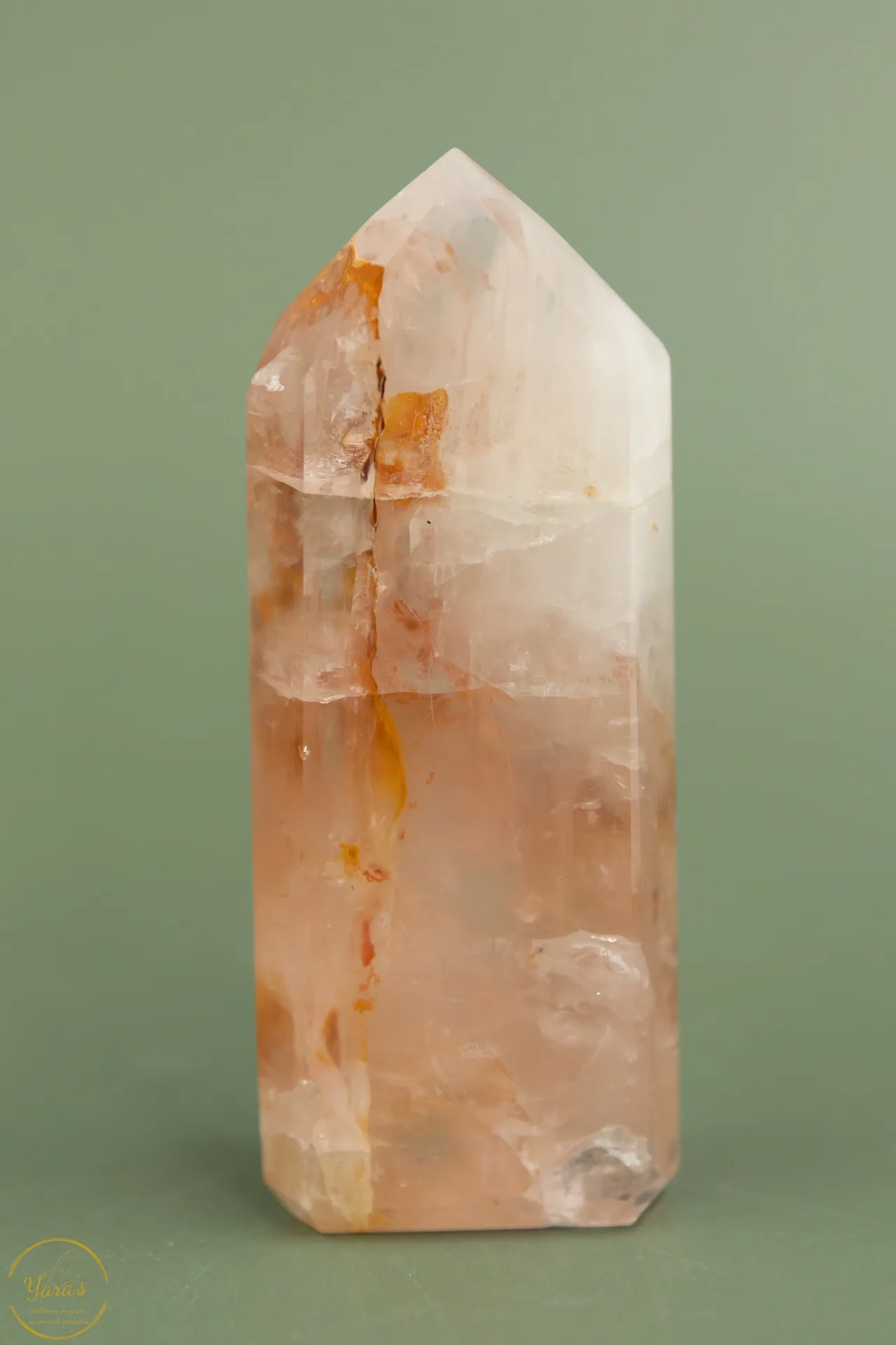 Golden Healer met Rozenkwarts punt - 104 gram - Image 2