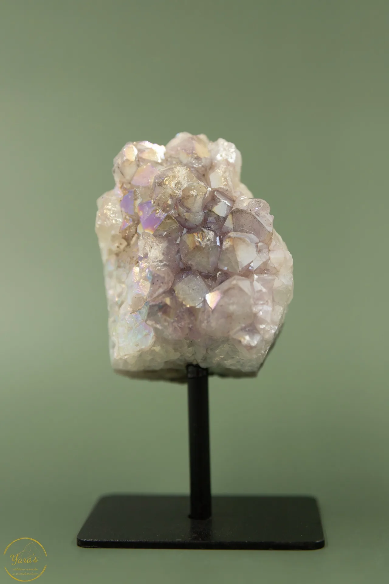 Angel Aura op Amethist - 356 gr