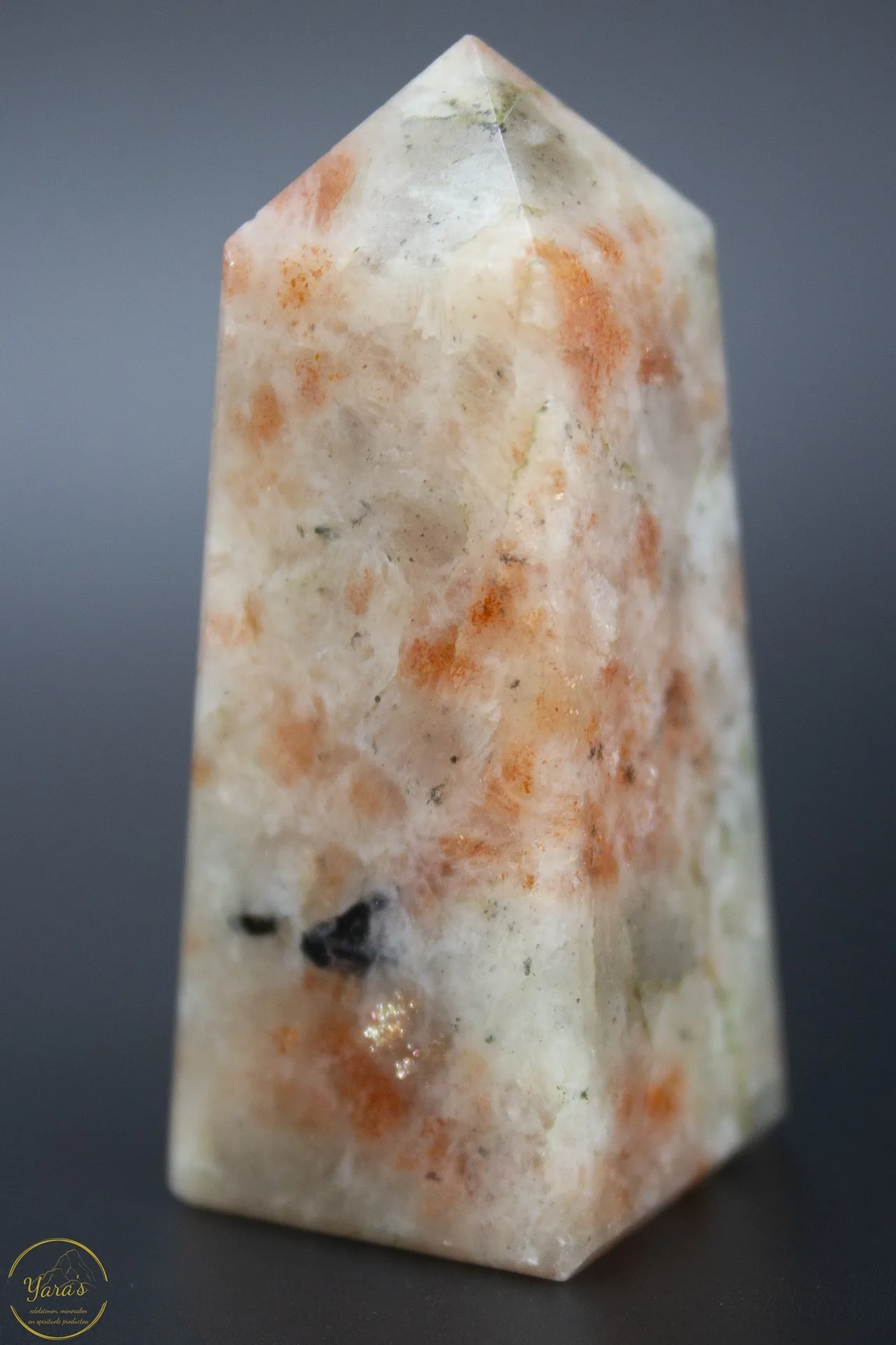 Zonnesteen obelisk - 64 gram - Afbeelding 3