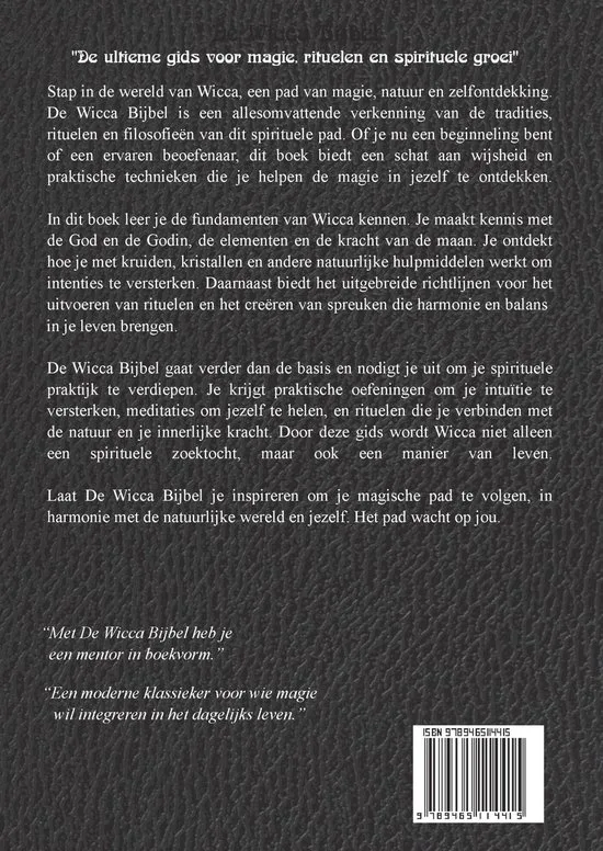 De Wicca Bijbel - Y.H.S. Boon - Afbeelding 2