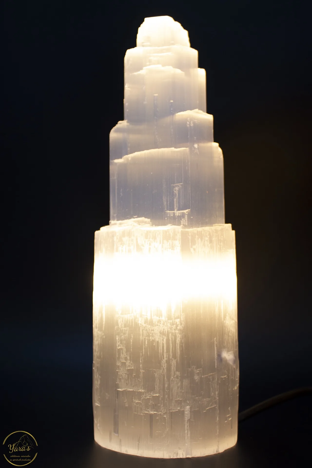 Seleniet Lamp klein - 25cm hoog