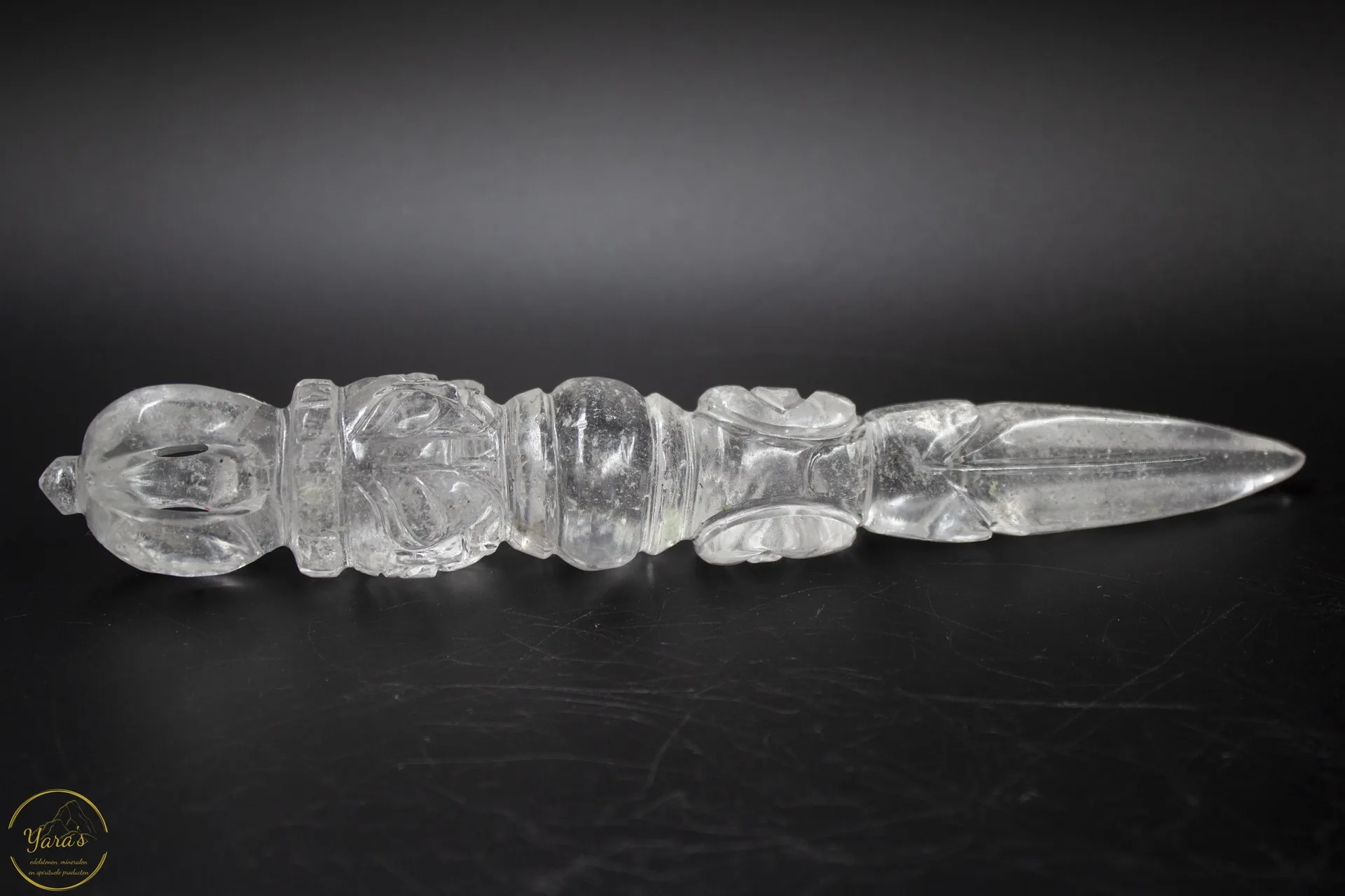 Dorje Vajra in bergkristal 19 cm - Image 2