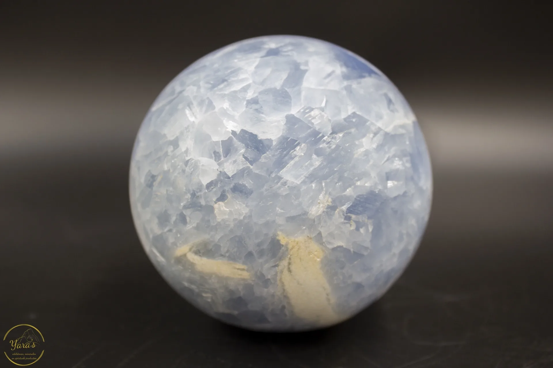 Blauwe Calciet bol 9cm - Afbeelding 2