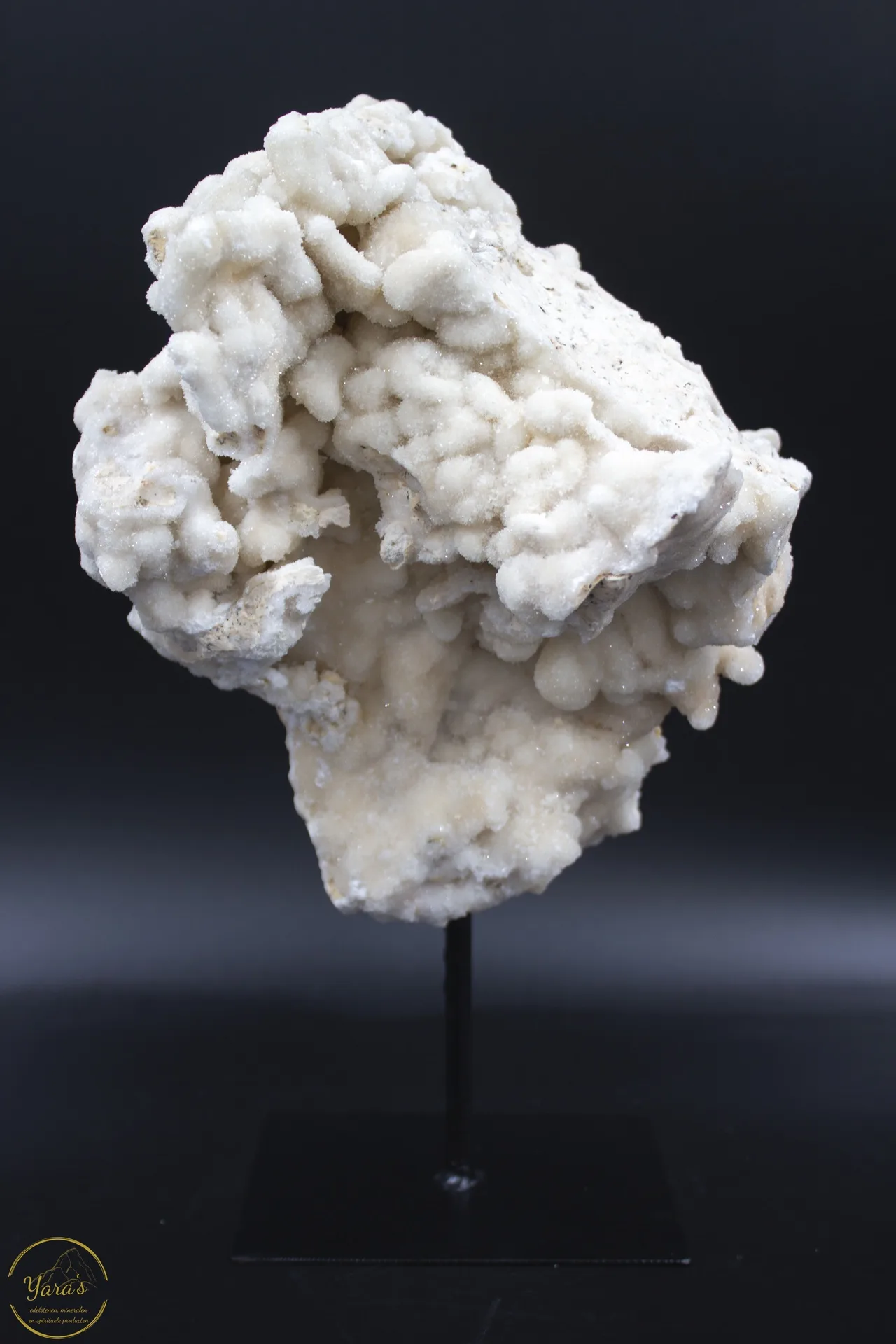 Calcite on a stand, 3.99 kg