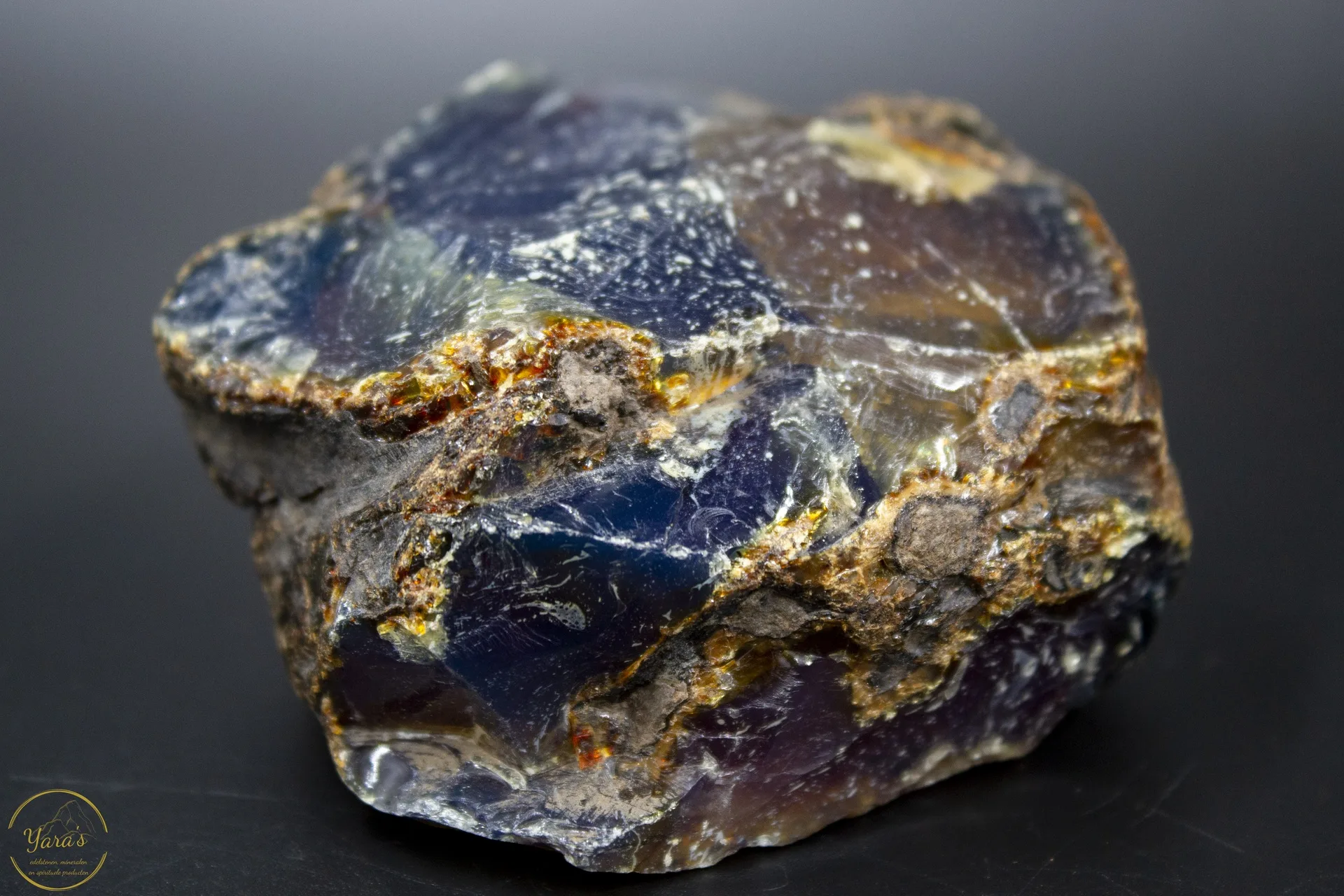 Raw Blue Sumatra Amber, 102 grams