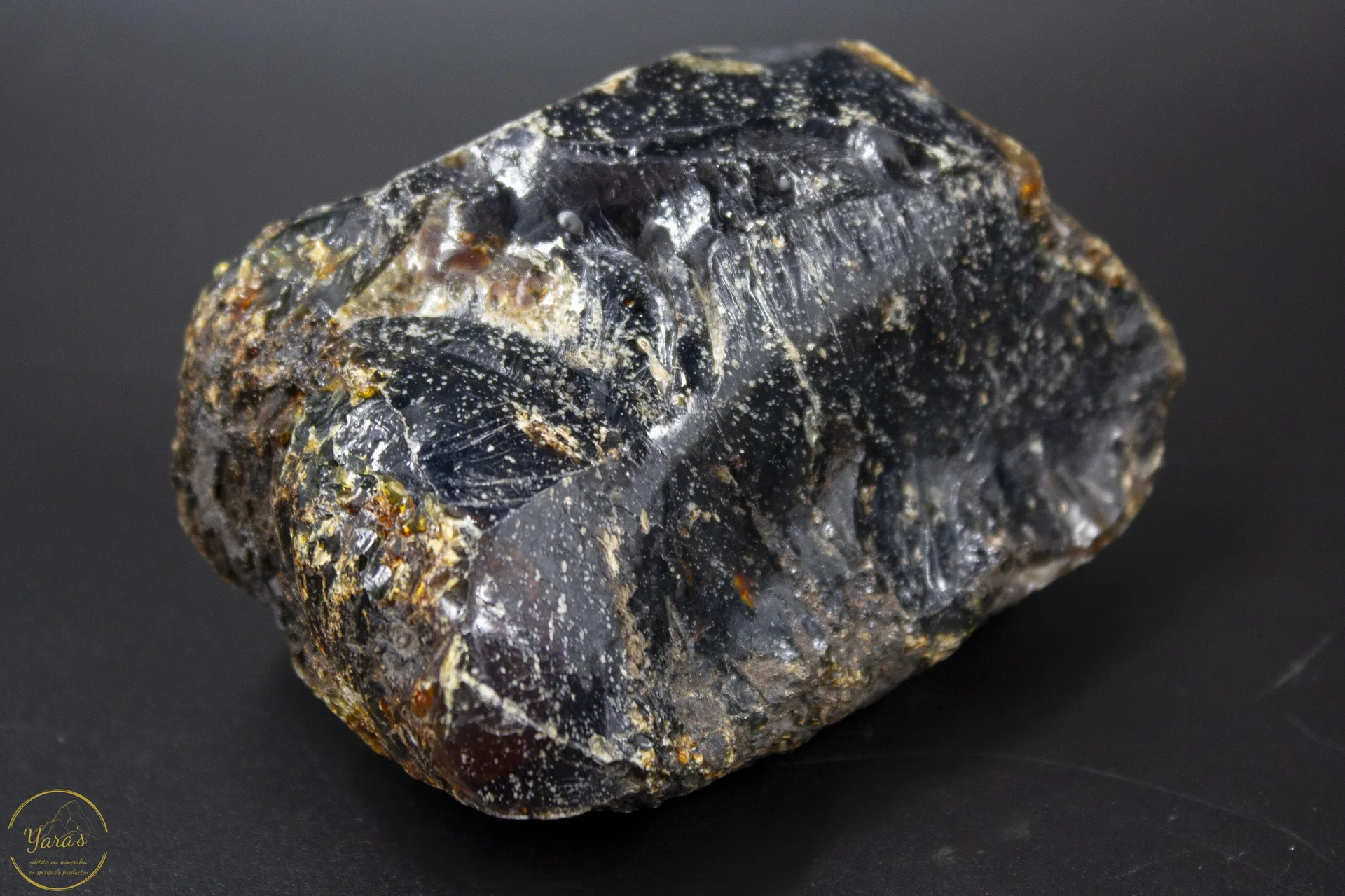 Blauwe Sumatra barnsteen ruw 78 gram - Image 3