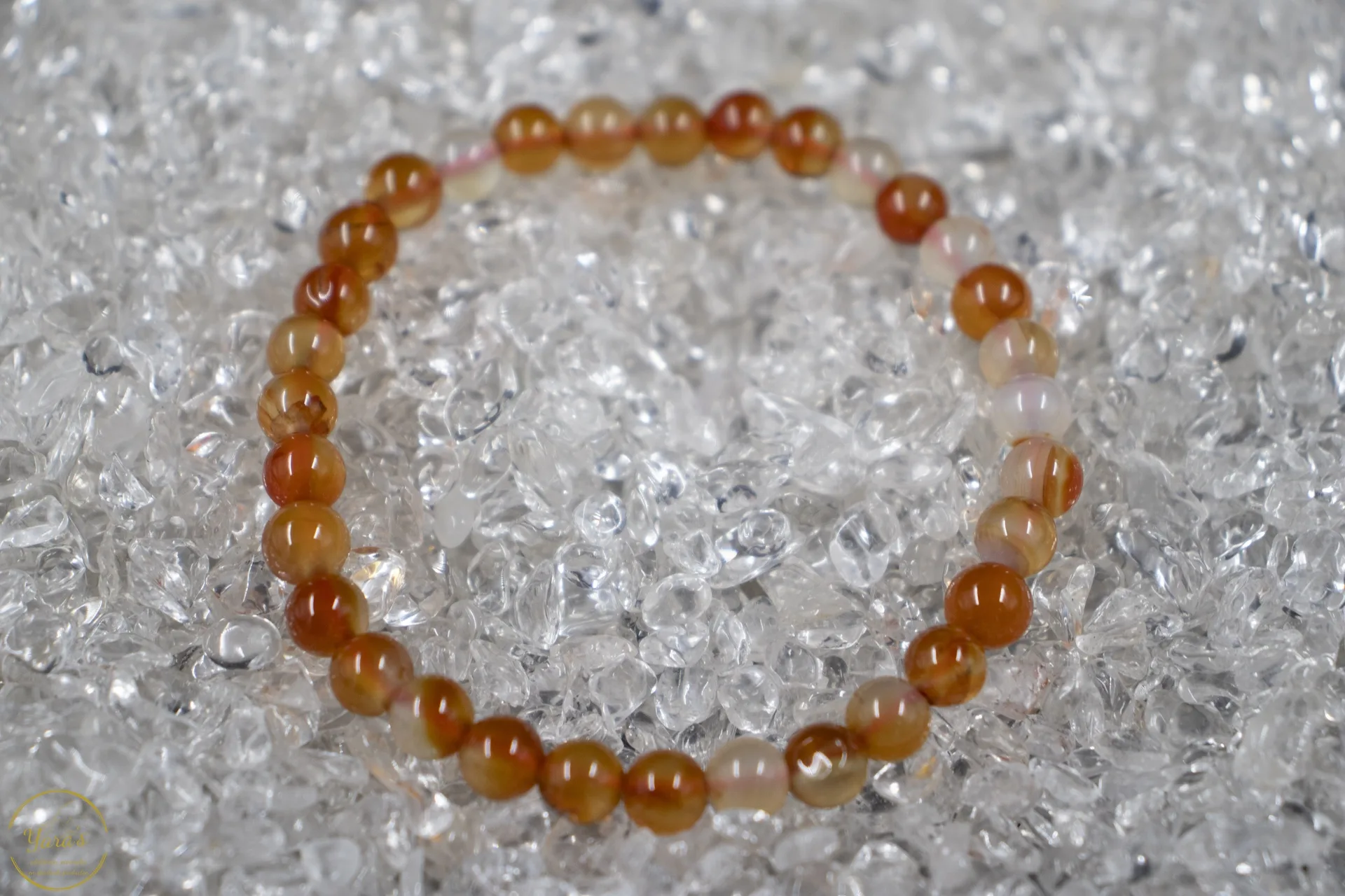 Carneool armband 6mm