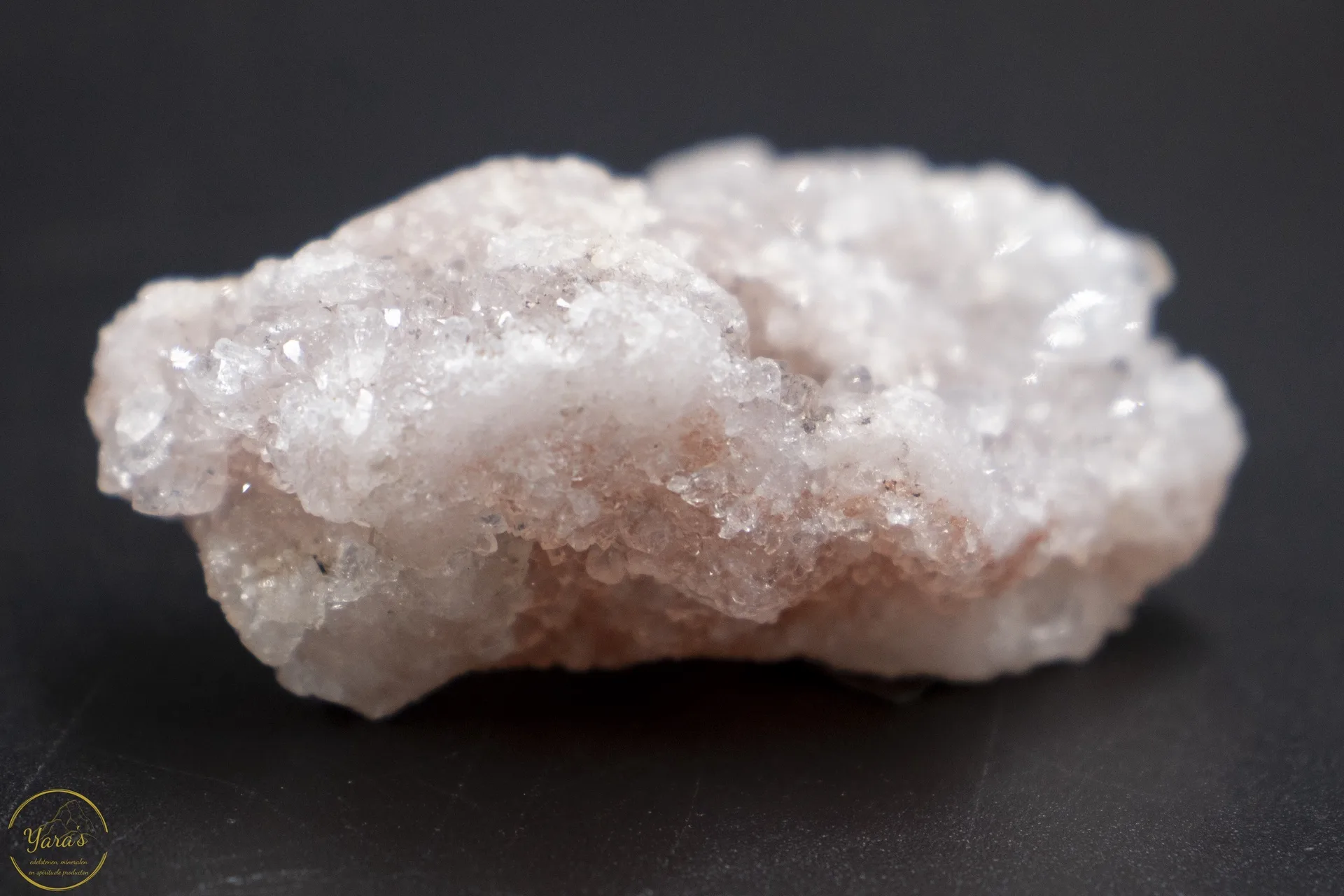 Roze druzy amethist ruw - 34 gram. - Afbeelding 2