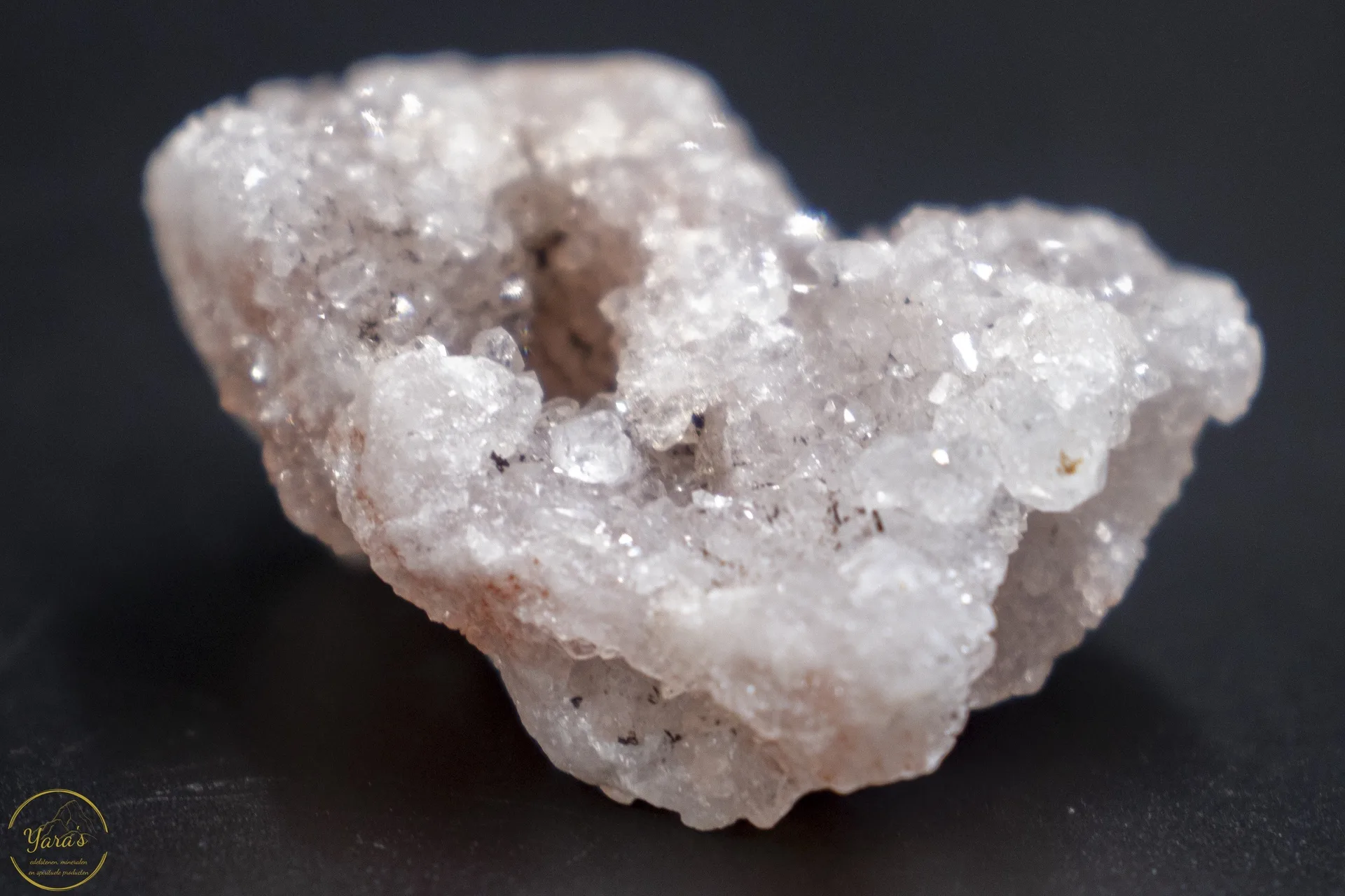 Roze druzy amethist ruw - 34 gram. - Afbeelding 3