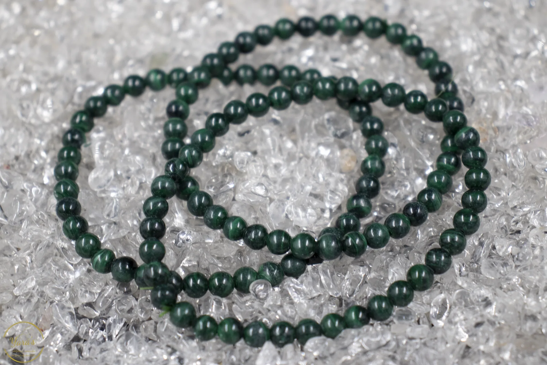 Malachiet armband 4mm