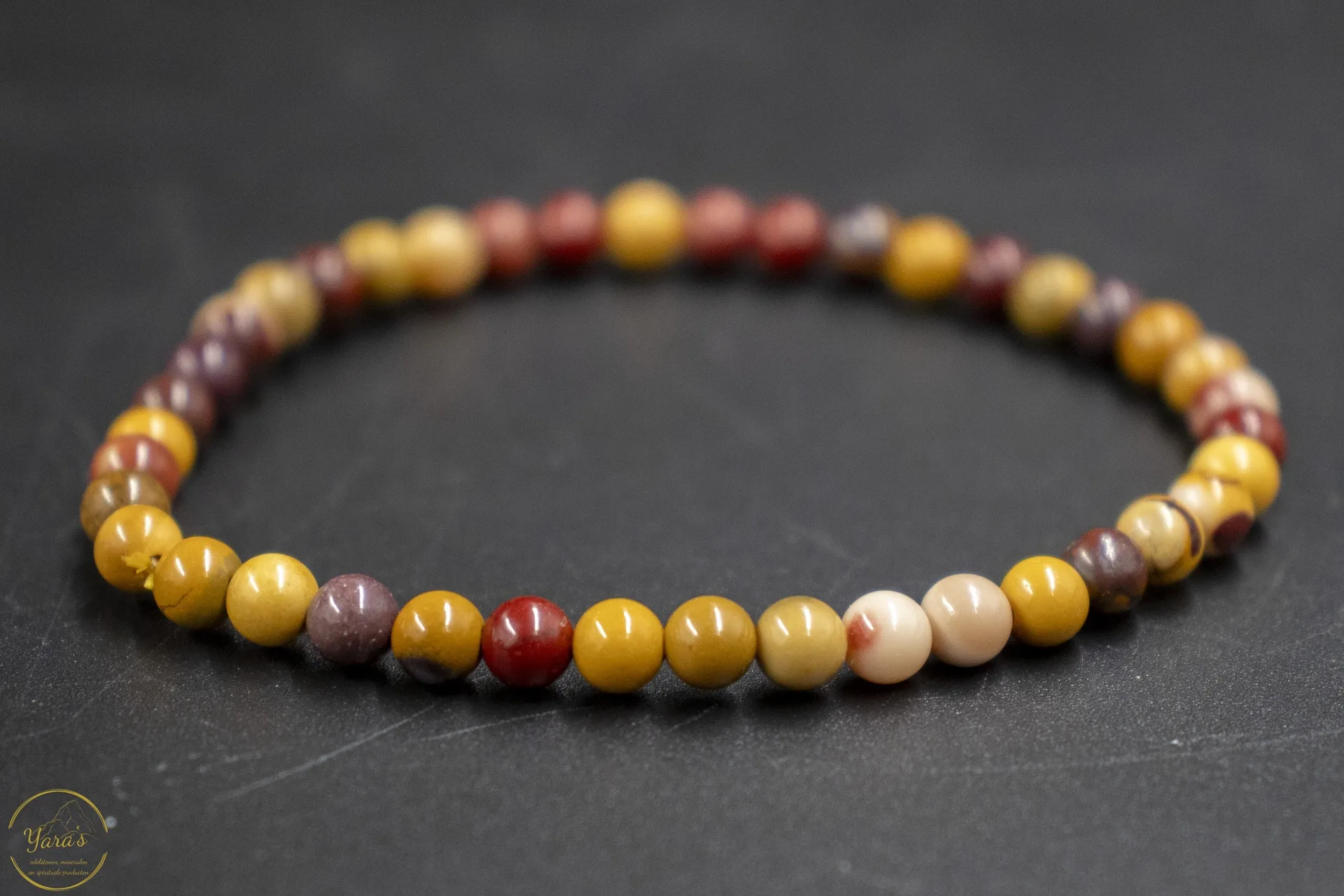 Mookaiet armband 4mm. - Afbeelding 6