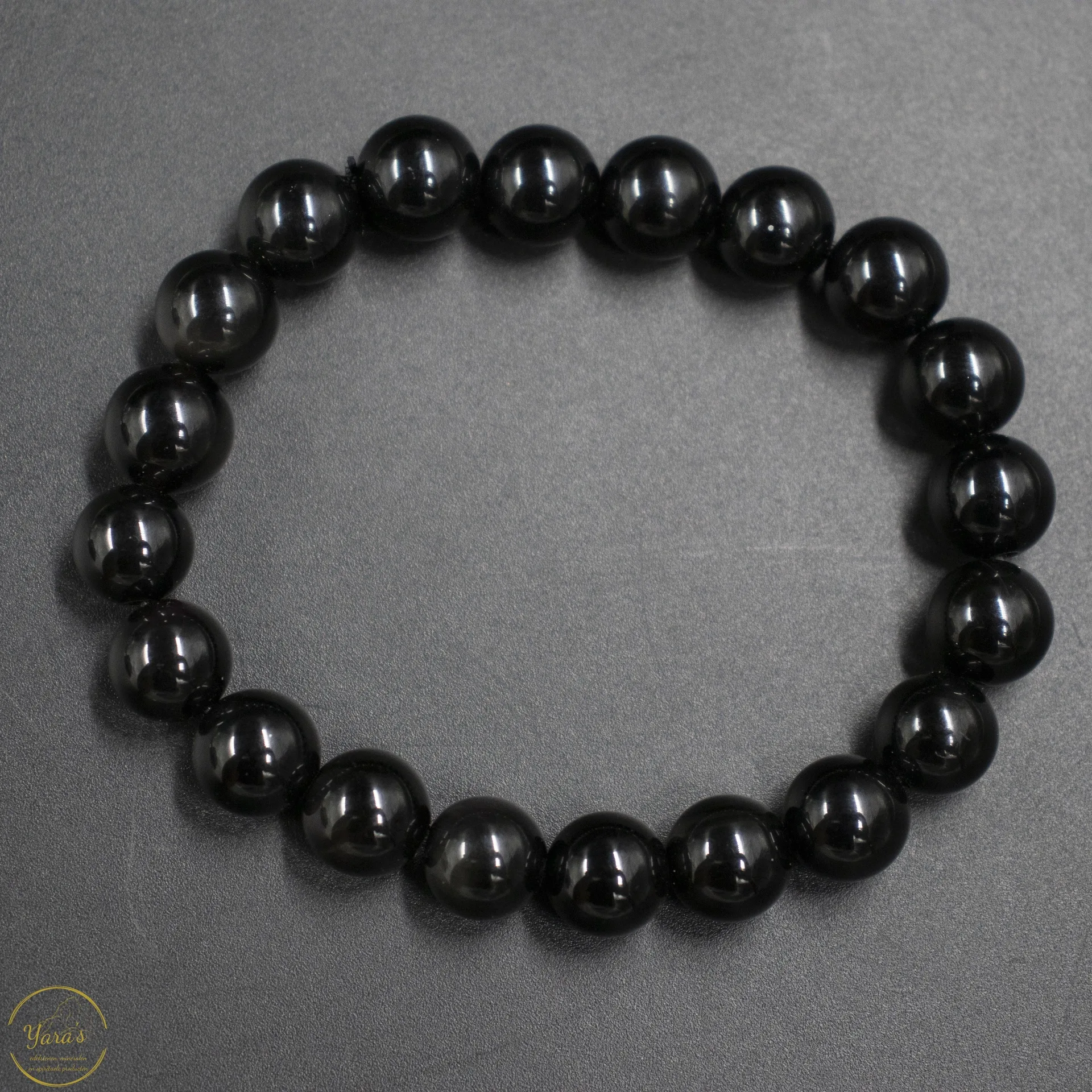 Regenboog obsidiaan armband 10mm - Image 2