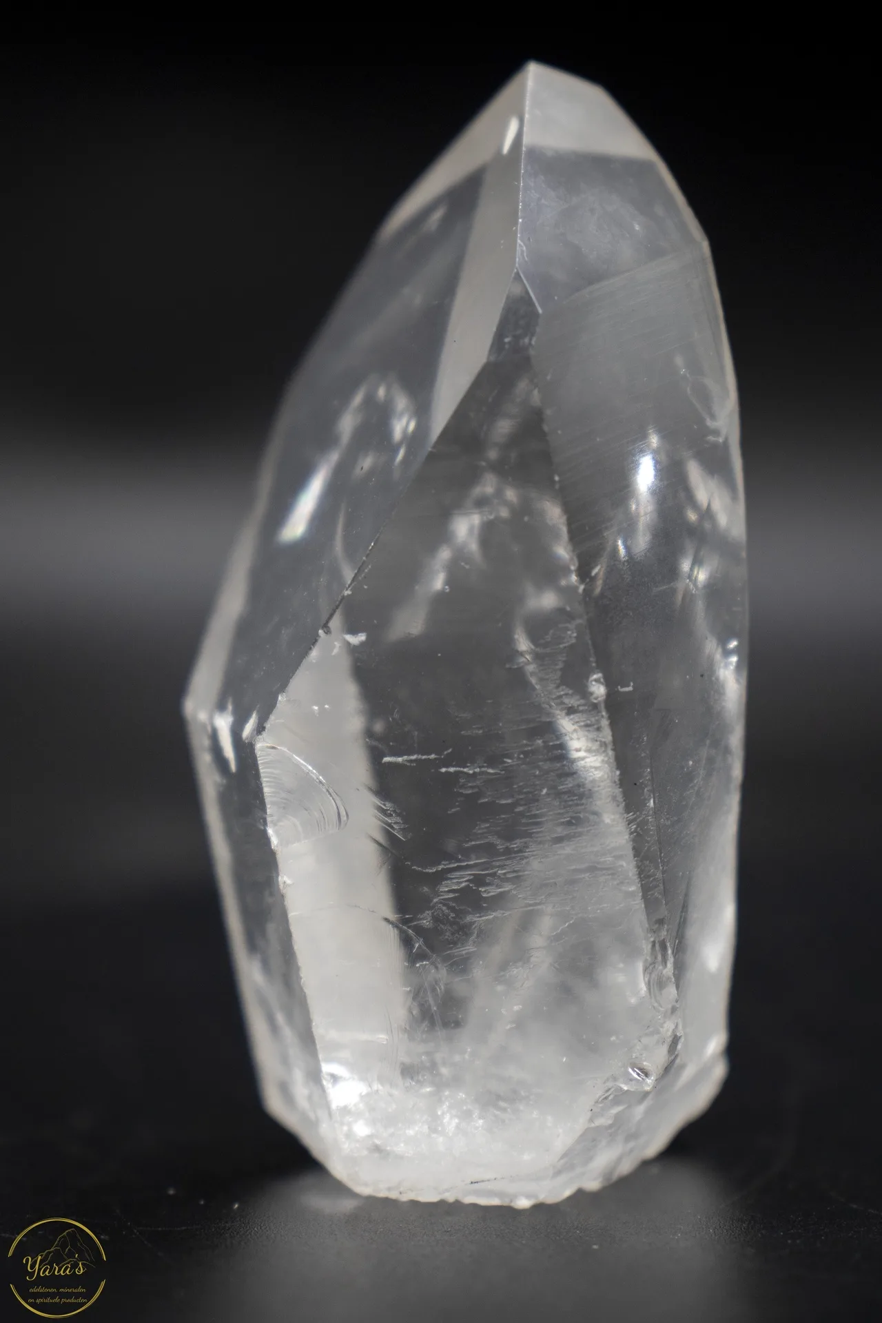 Grijze Lemurische Lithium punt in standaard -86 gram