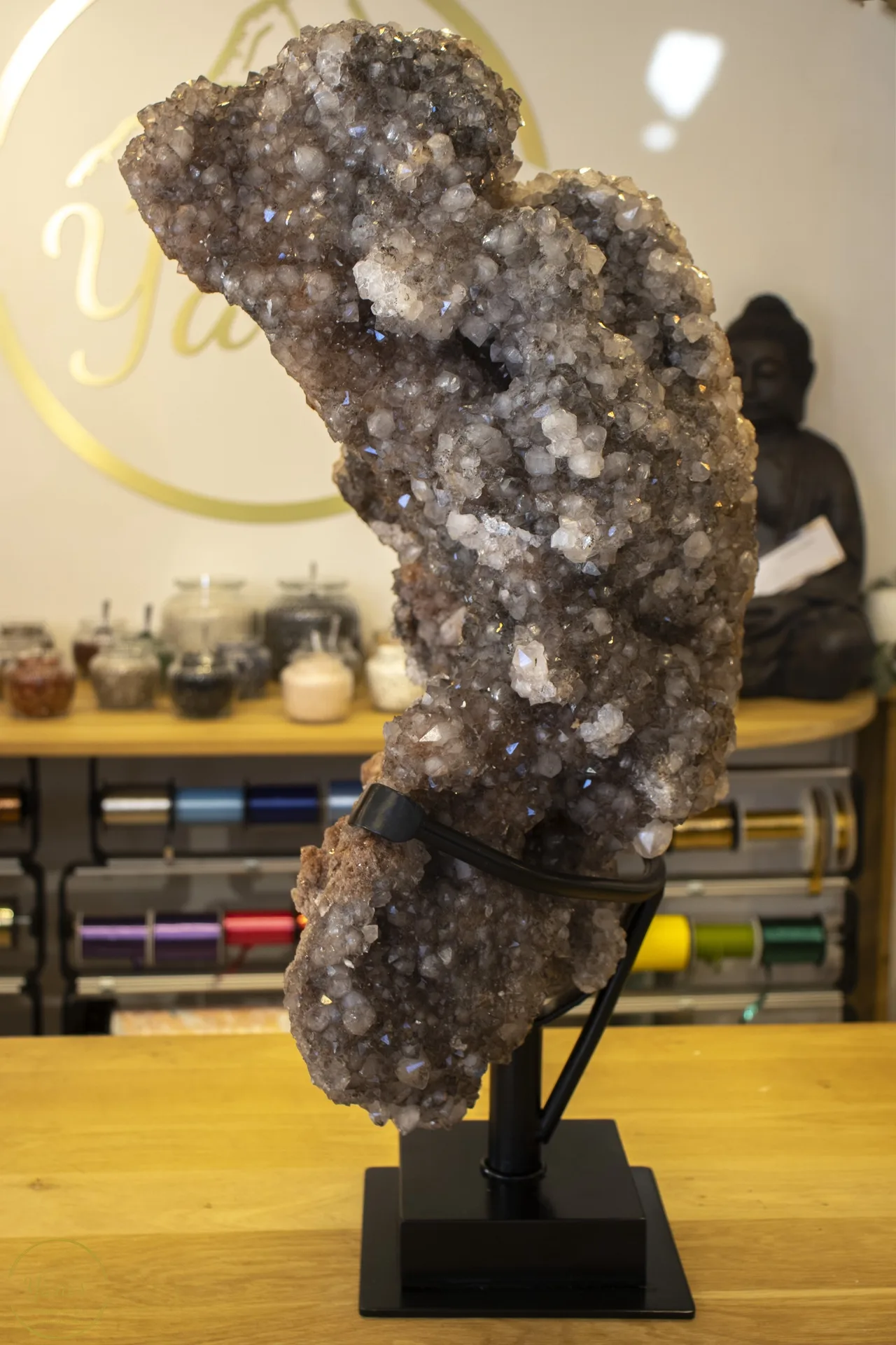 Amethist, toermalijn, rookkwarts museumstuk - 56kg - Image 7