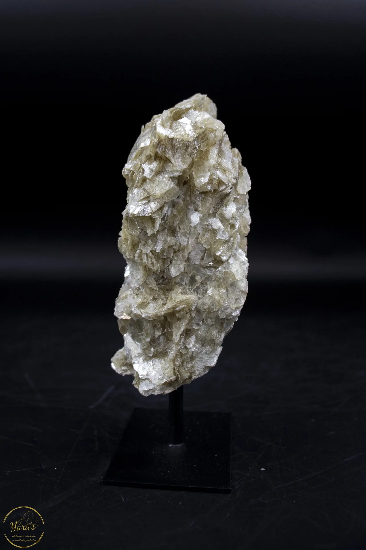Gele mica op standaard 574 gram - Image 4