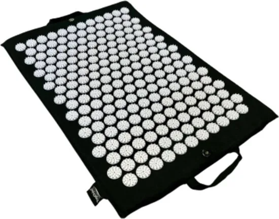 YogaStyles Spike Mat/Acupressure Mat, Black