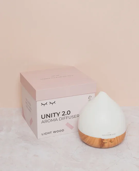 Unity 2.0 Geurwolkje® Diffuser - Licht hout - 400 ml - Afbeelding 4