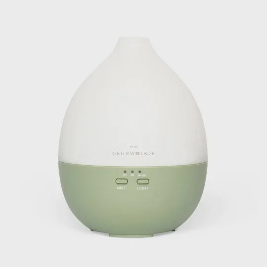 Nimbus 2.0 tevens nachtlampje - Geurwolkje® Diffuser - Groen - 200 ml - Image 2