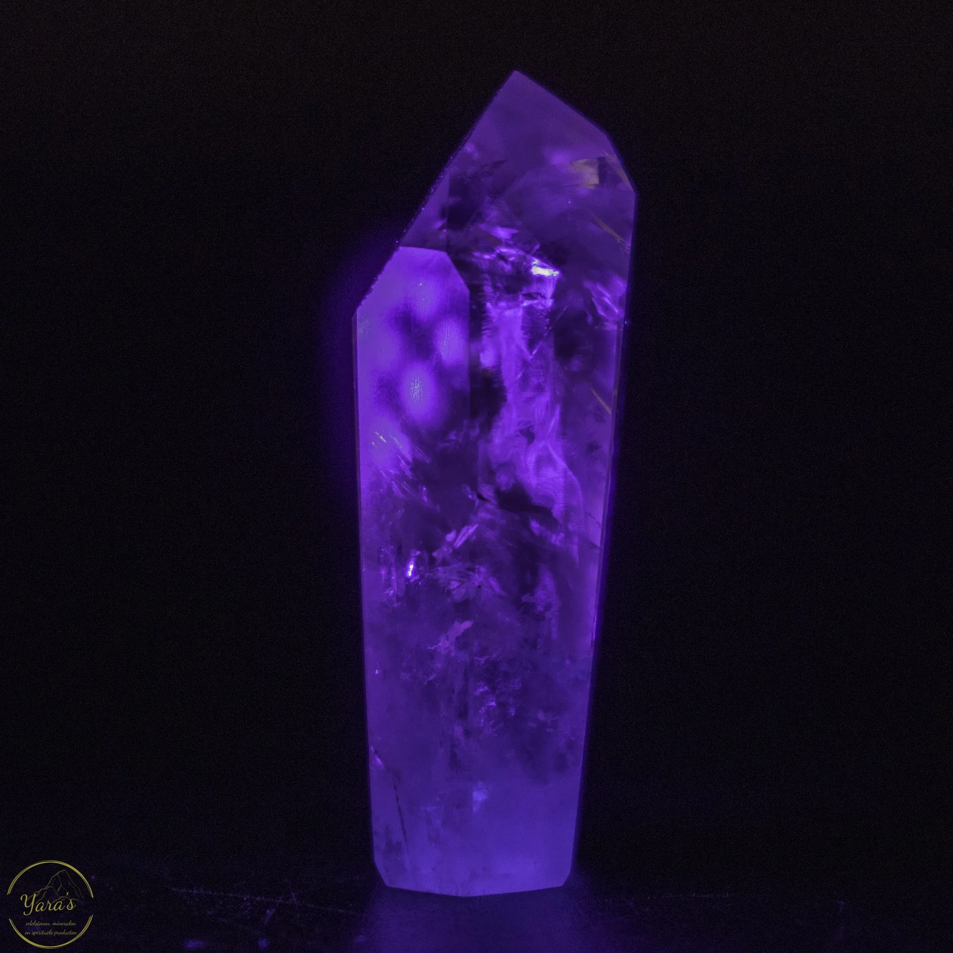 Amethist punt UV gevoelig 18 gram - Afbeelding 3