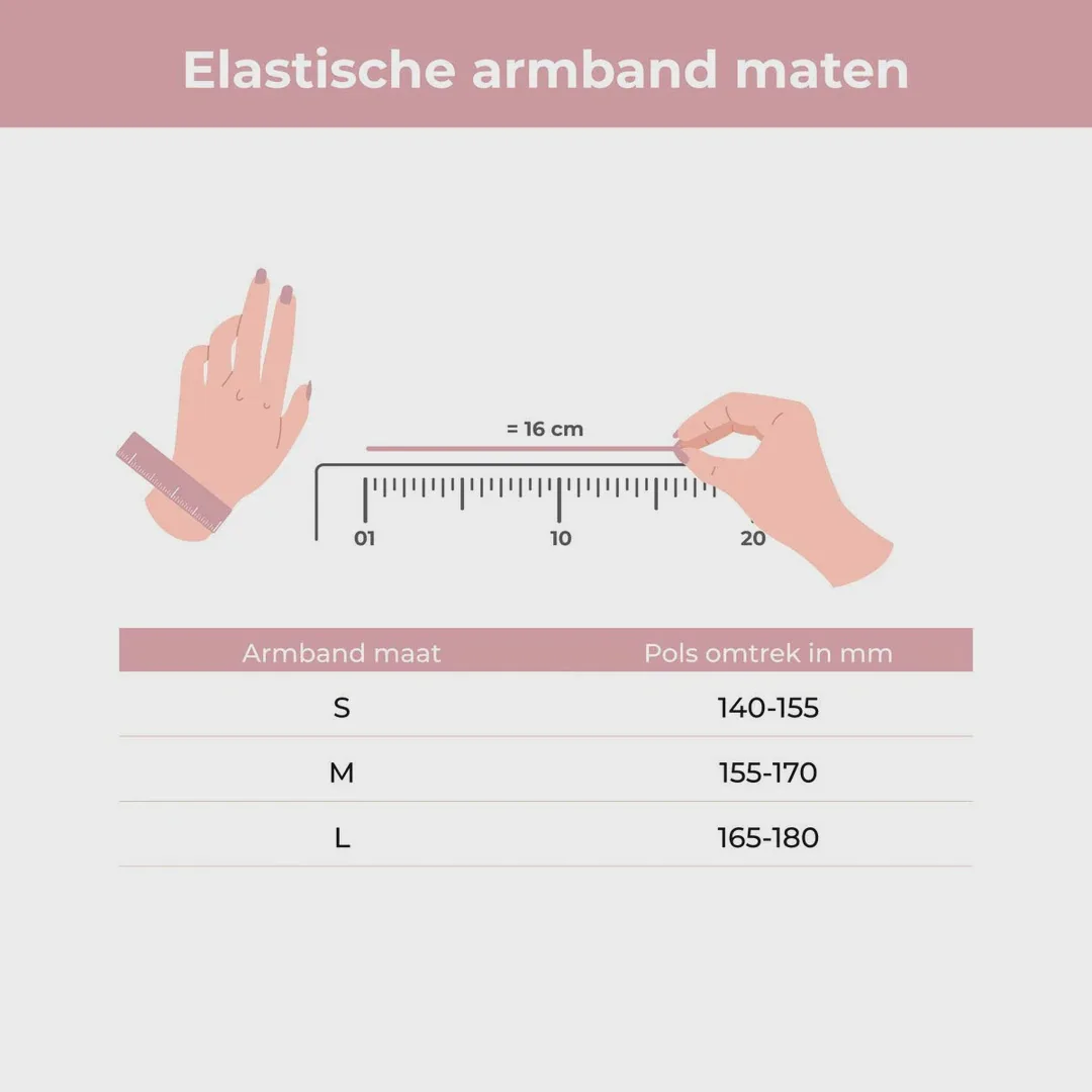 Gouden Bedelarmband met Rozenkwarts Edelsteen - Image 3
