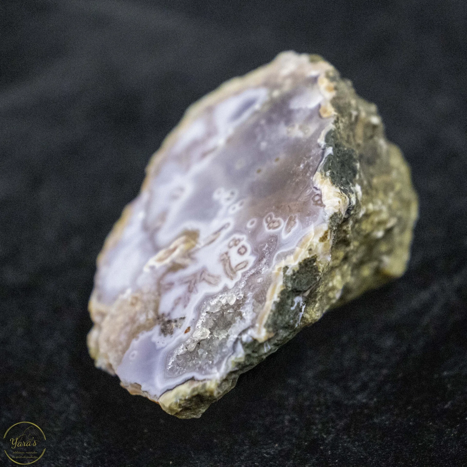 Marokkaanse agaat geode paar - 154 gram - Afbeelding 3