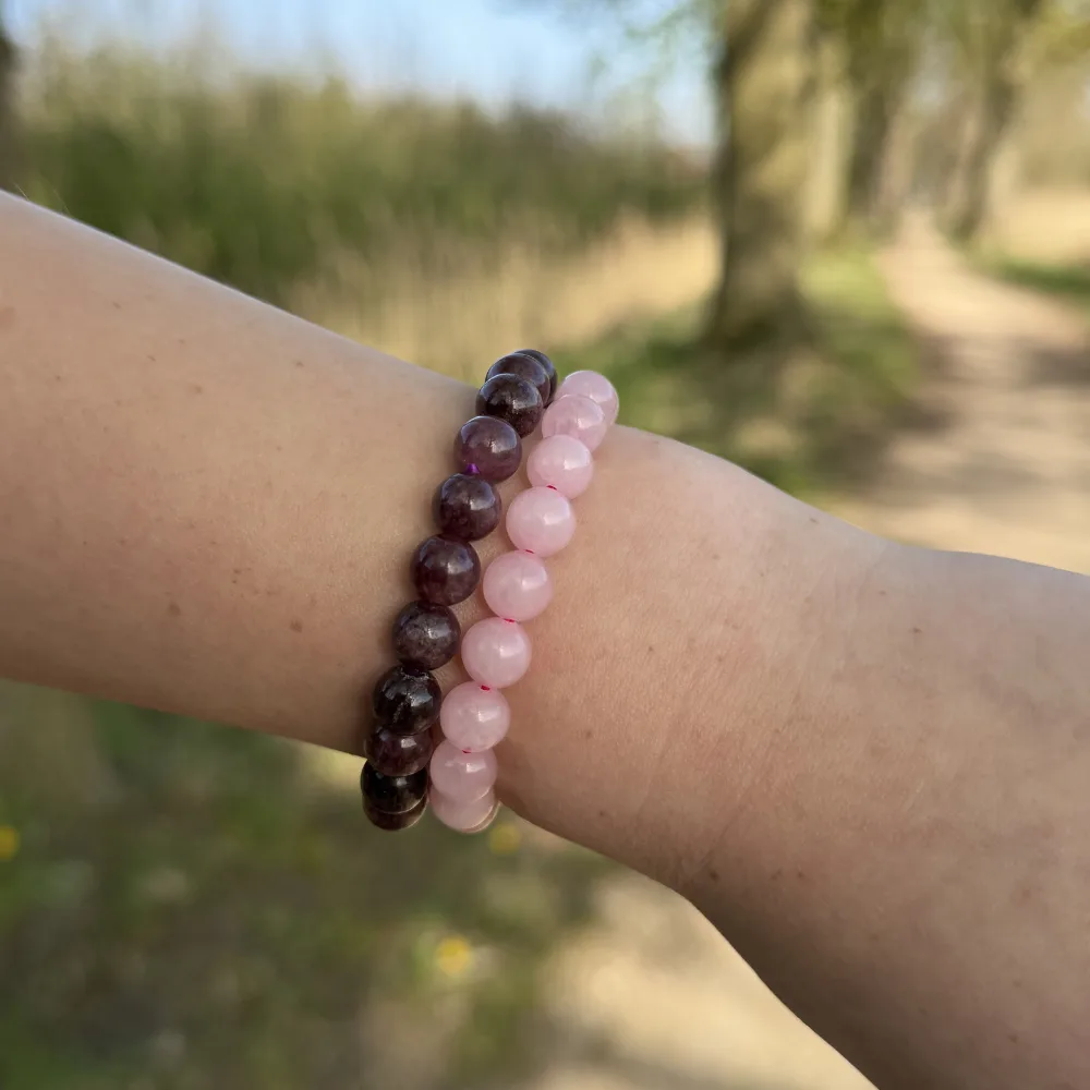 Liefde voor jezelf - armbandenset (8 mm)