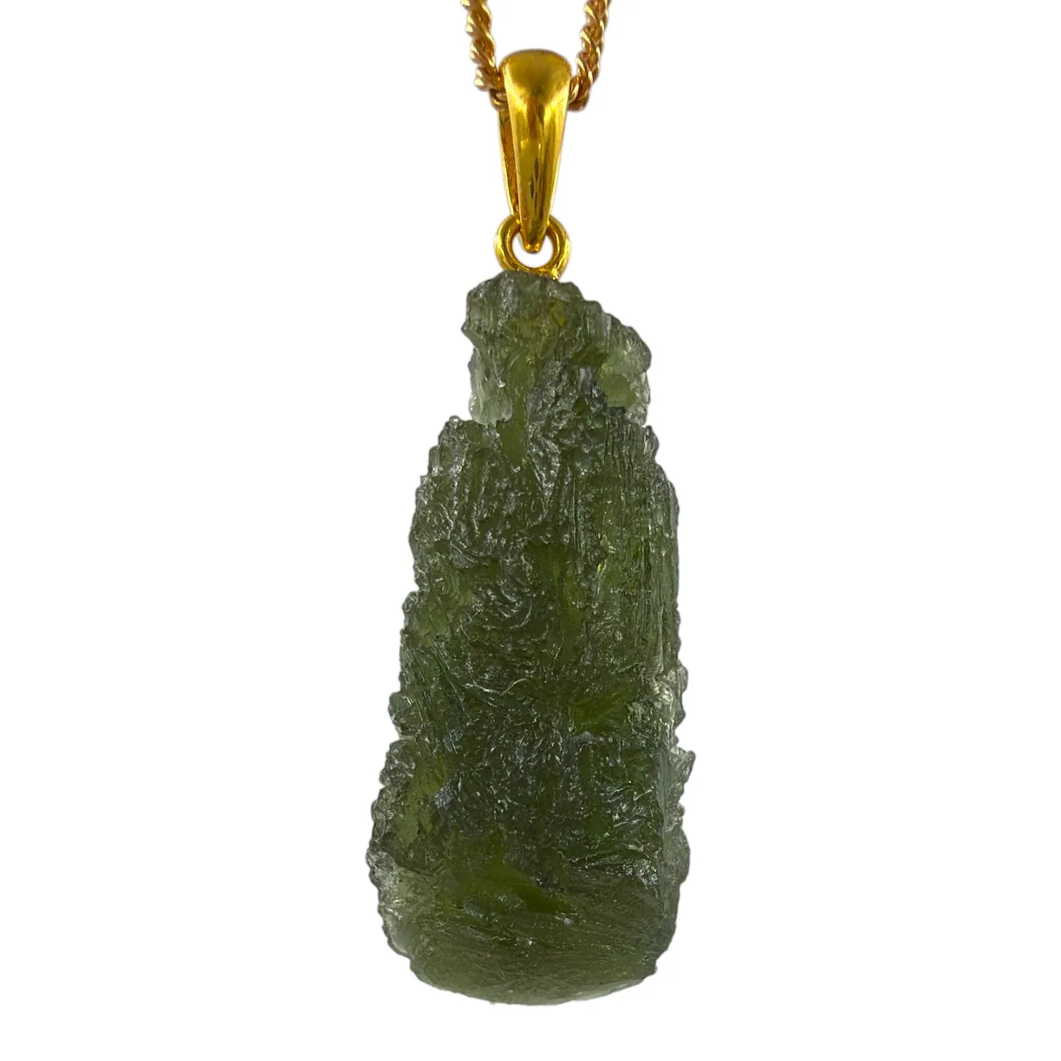 Moldaviet hanger verguld 4.17 gram