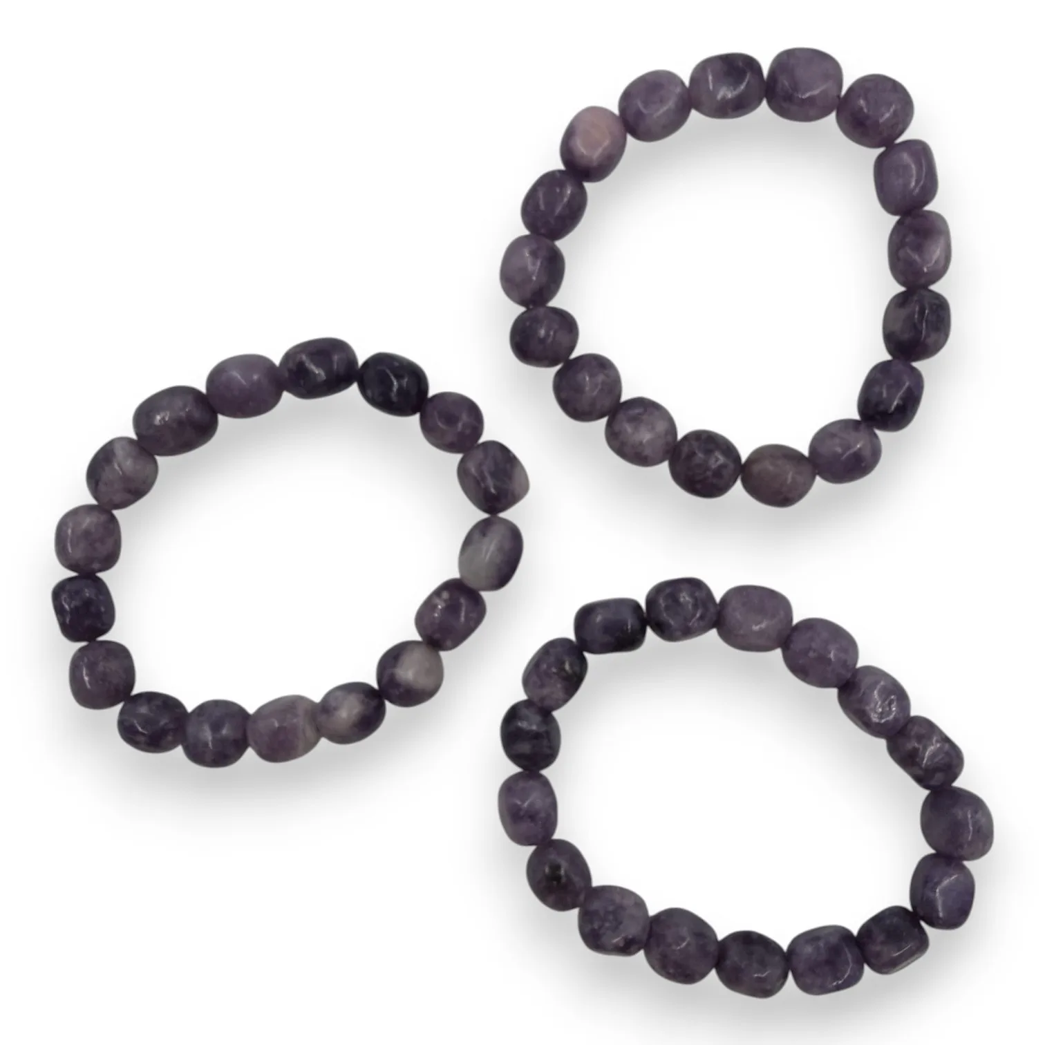 Lepidoliet armband 8x12mm - Afbeelding 2