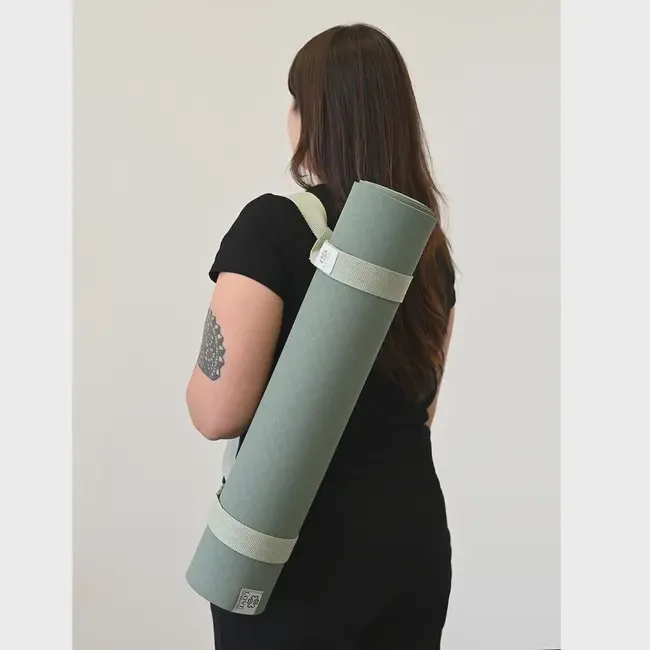 Draagriem voor Yogamat - Love Generation - Magical Green - Image 4