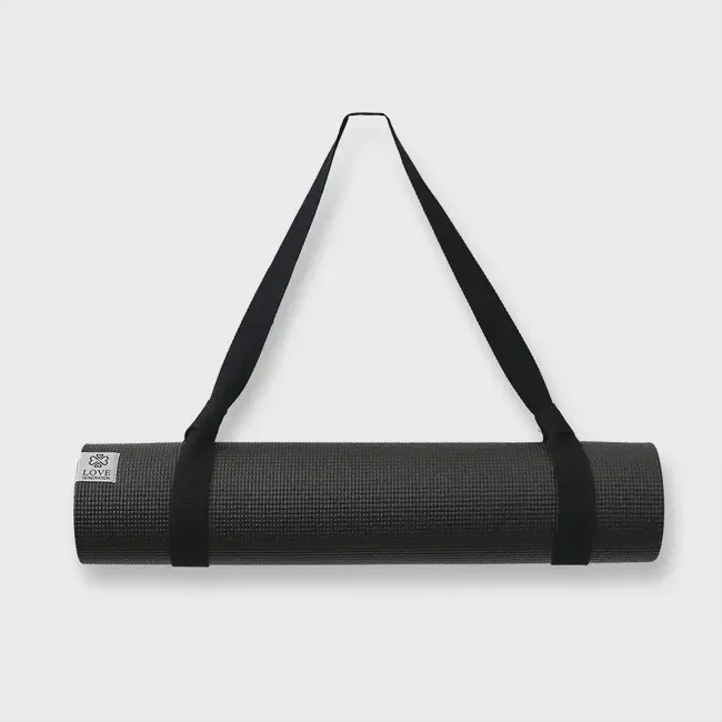 Draagriem voor Yogamat - Fullcolour Print - Beautiful Black - Image 3