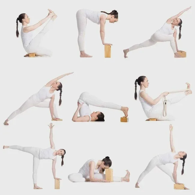 Yogablok – EVA Foam – Mandala Peaceful Purple - Image 3
