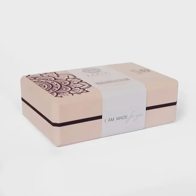 Yogablok – EVA Foam – Mandala Precious Pink - Afbeelding 2