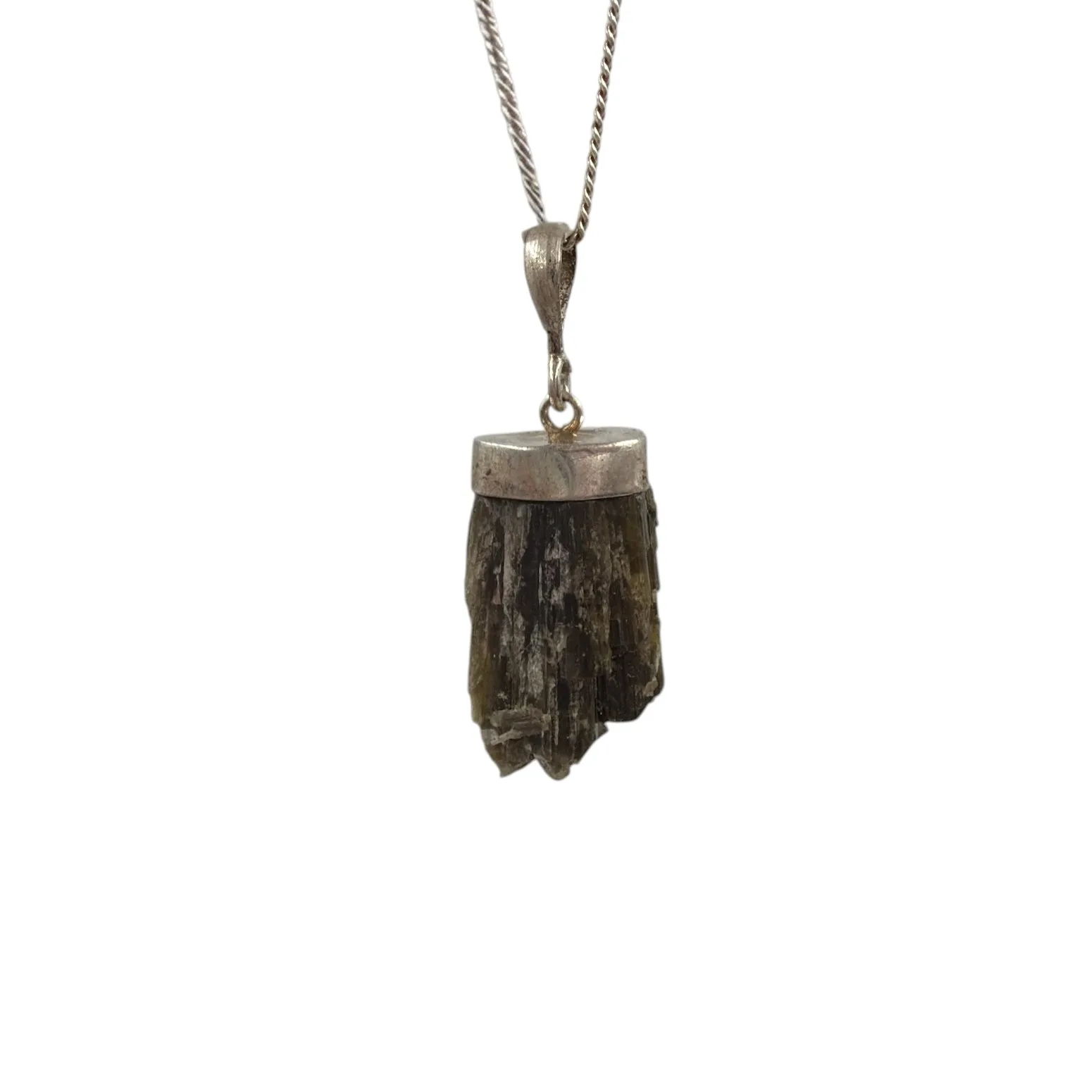Epidoot hanger ruw zilver - 3.79 gram